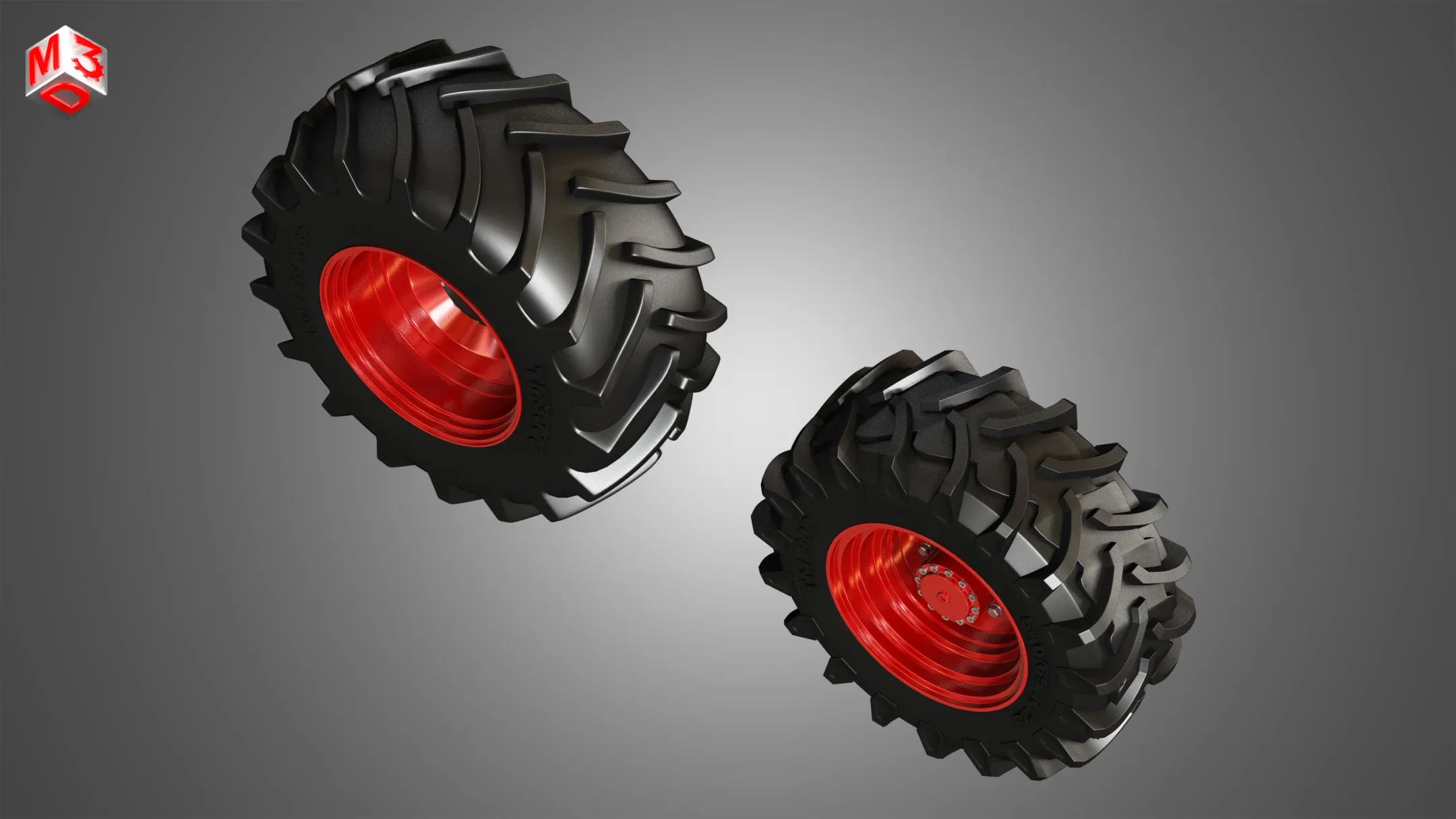 Tractor Tires and Rims - T02