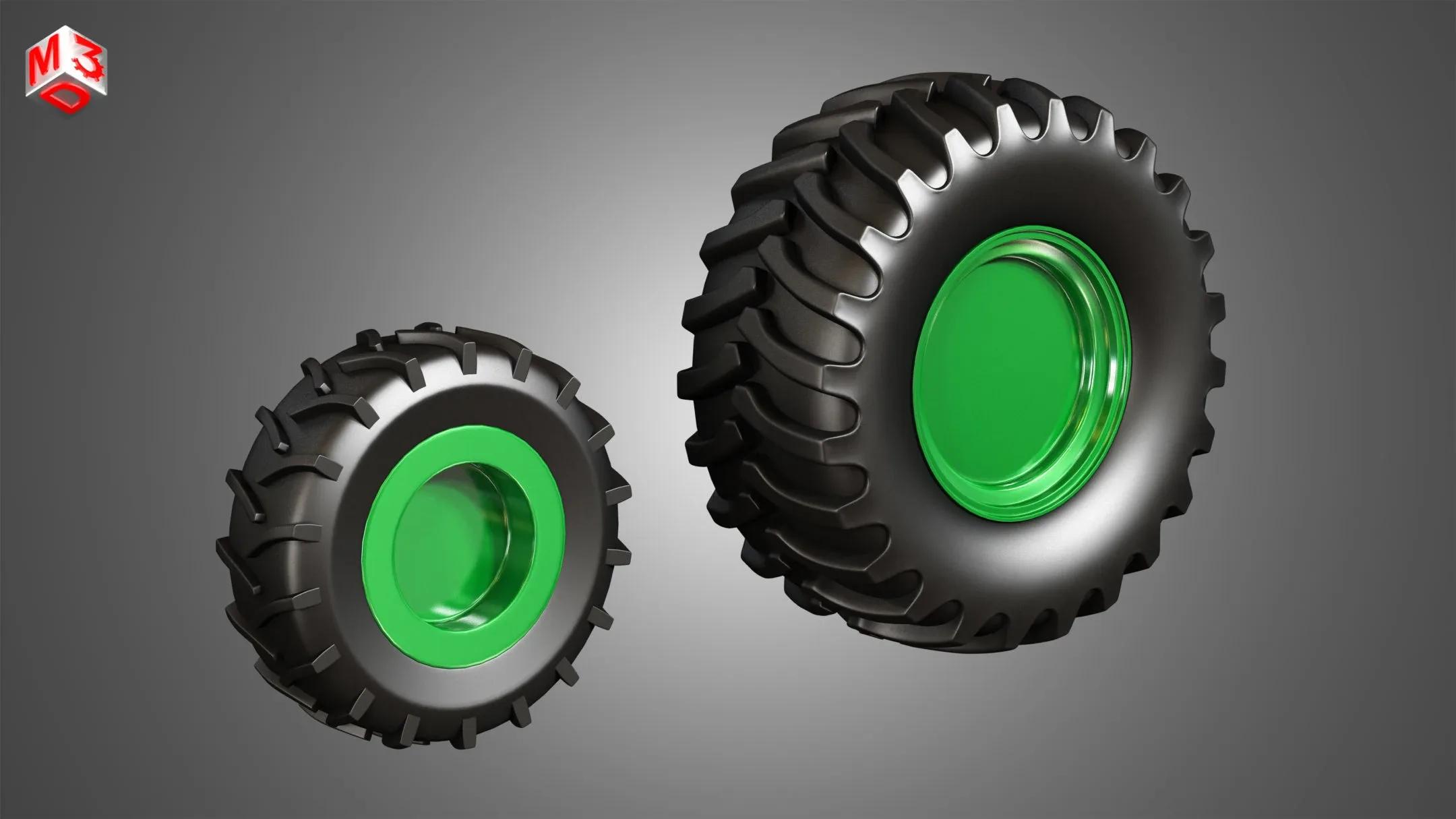 Tractor Tires and Rims - T03