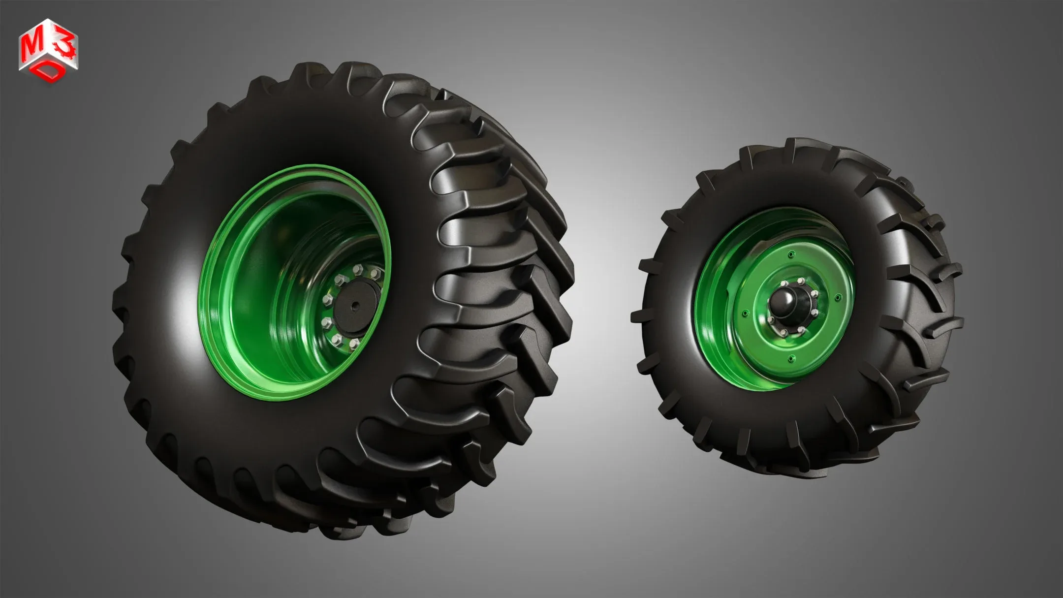 Tractor Tires and Rims - T03