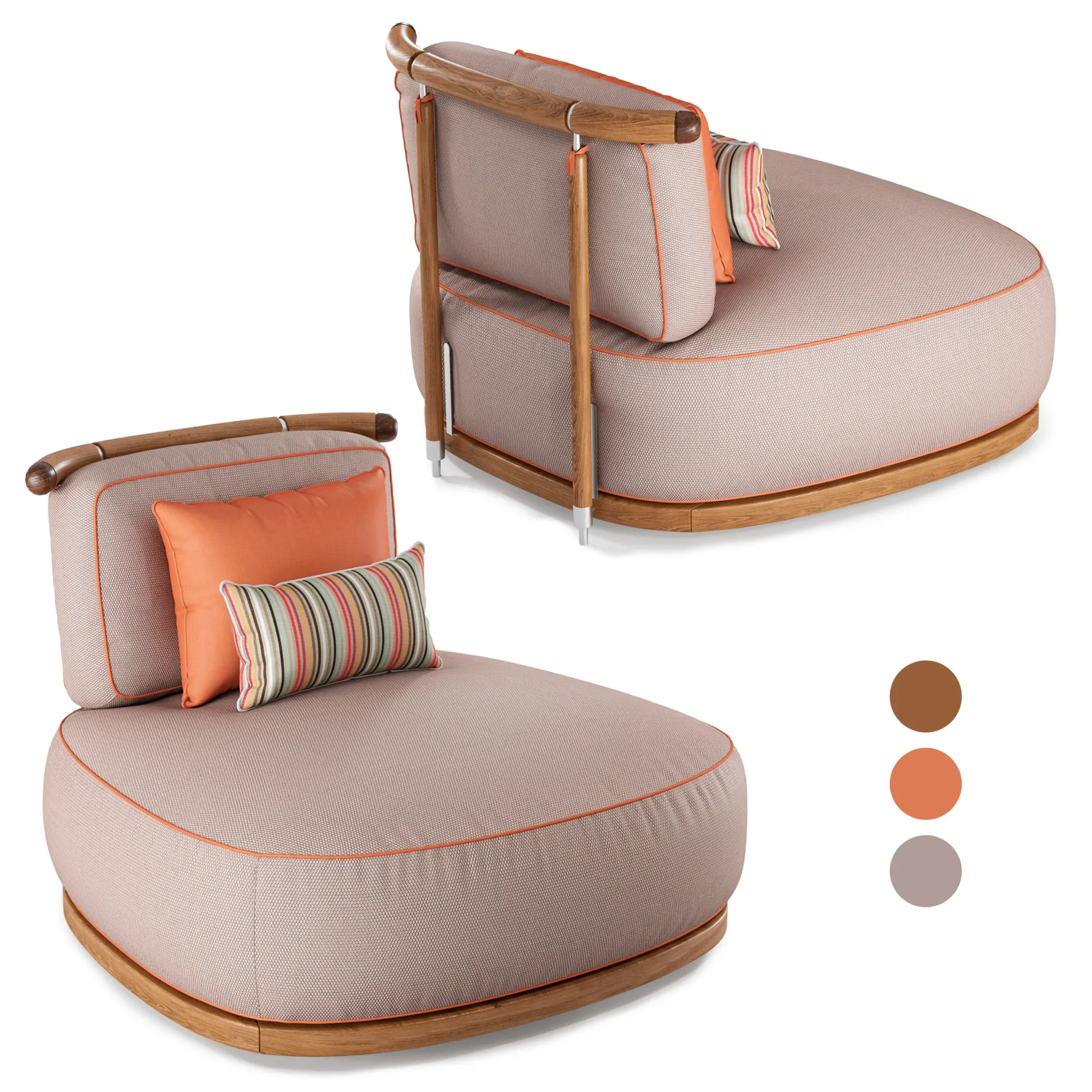 Annibale Colombo Salvia Armchair