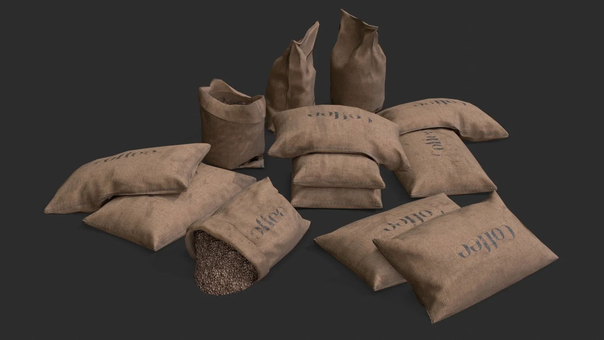 Coffee Bags Assets