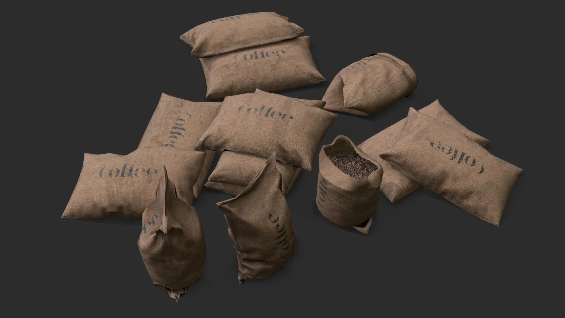 Coffee Bags Assets