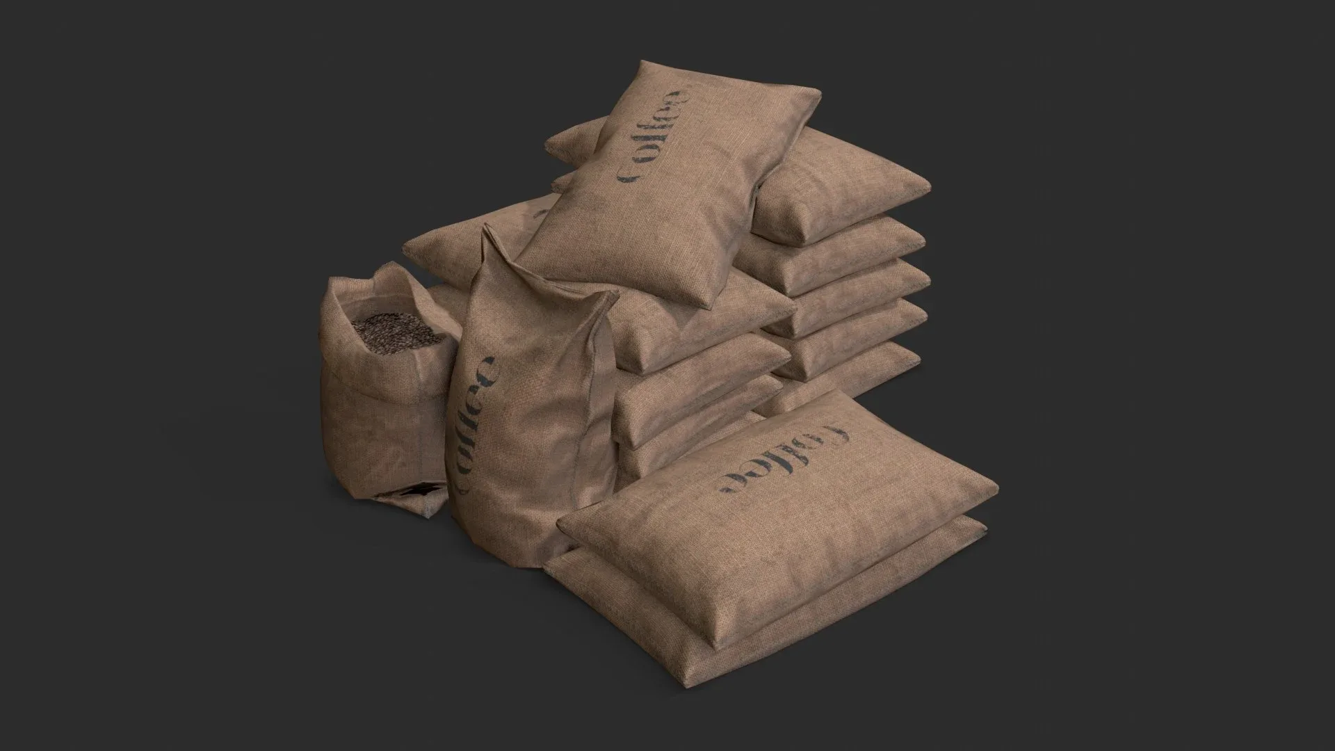 Coffee Bags Assets