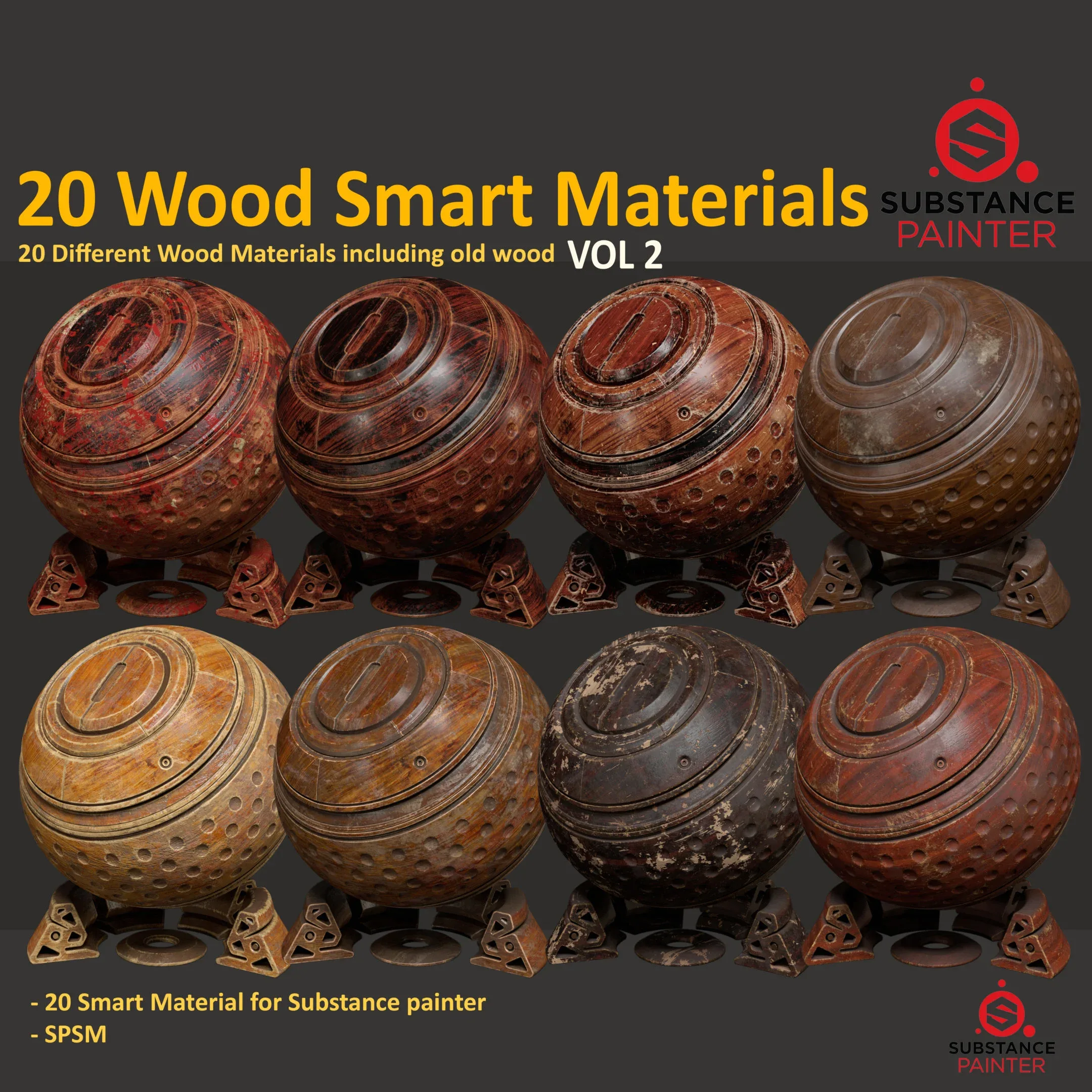 20 Wood Smart Materials - Vol 2