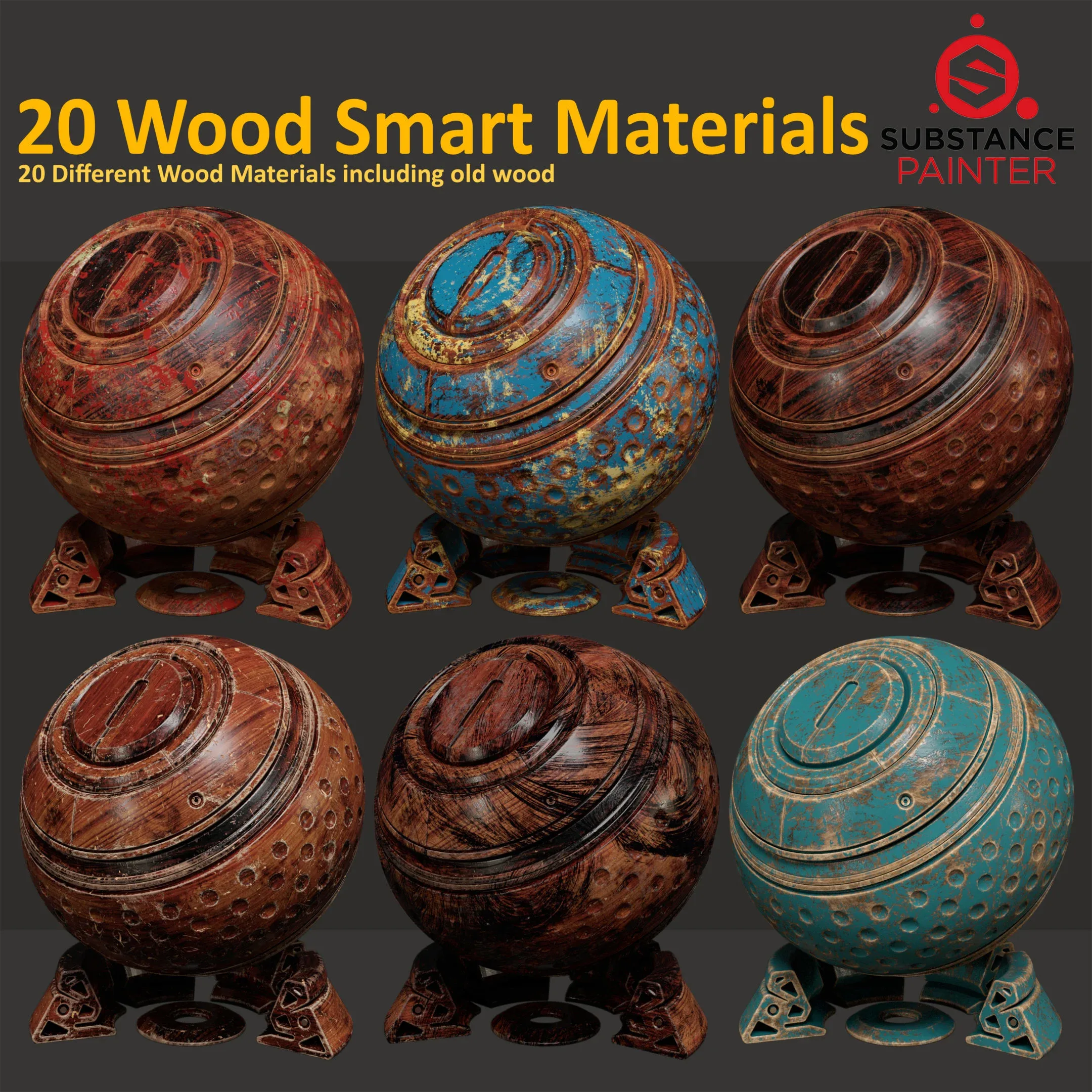 20 Wood Smart Materials - Vol 2