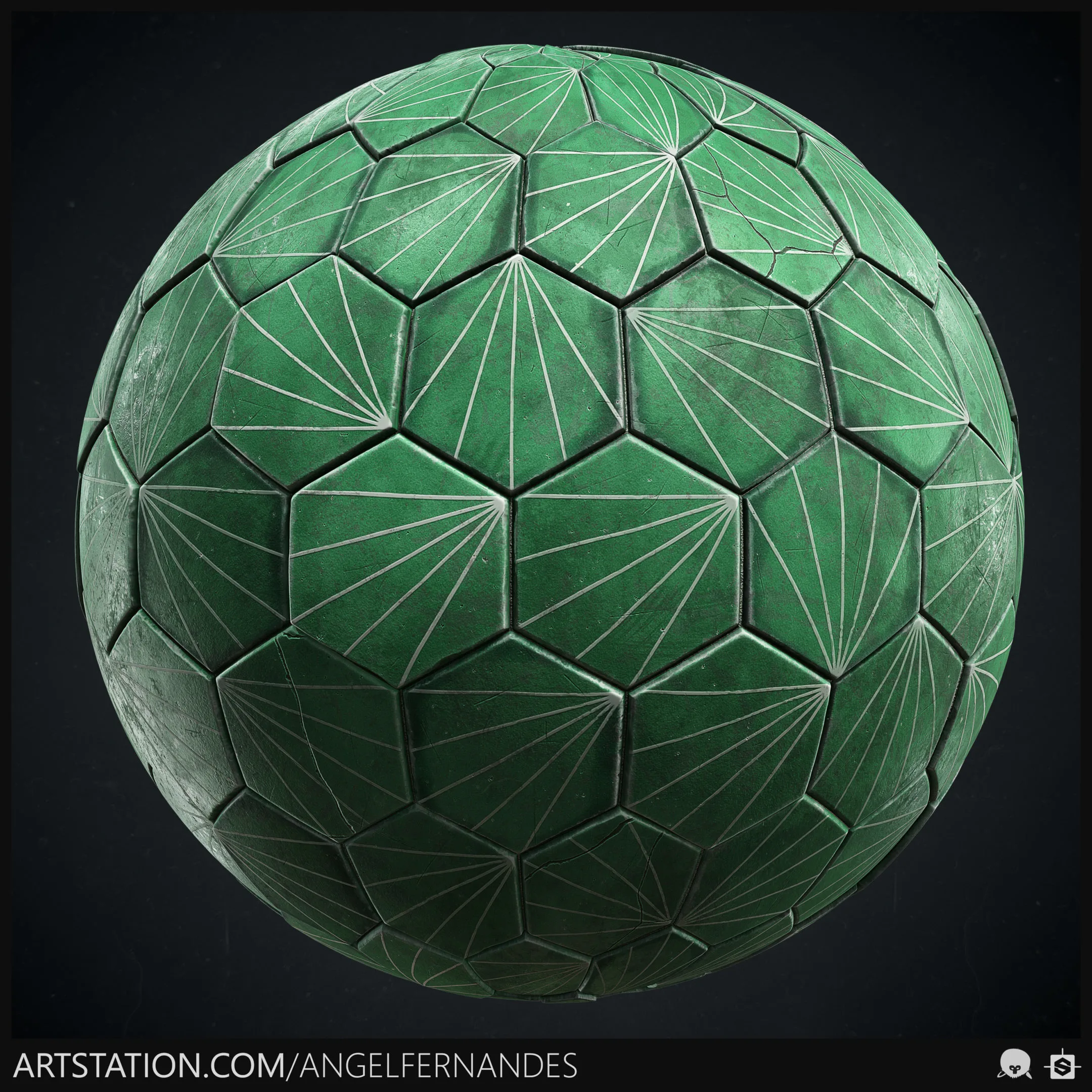 Dandelion Tile Floor - Substance Designer