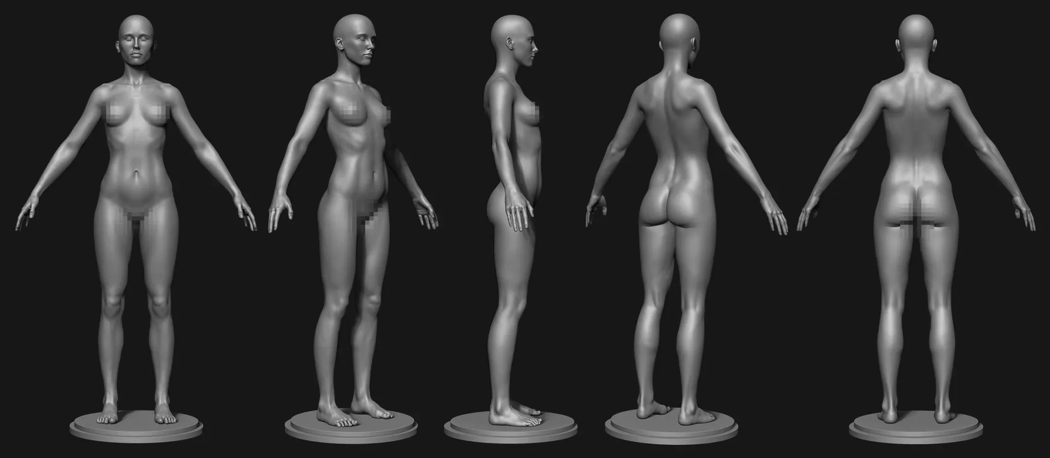 Realistic Female Body