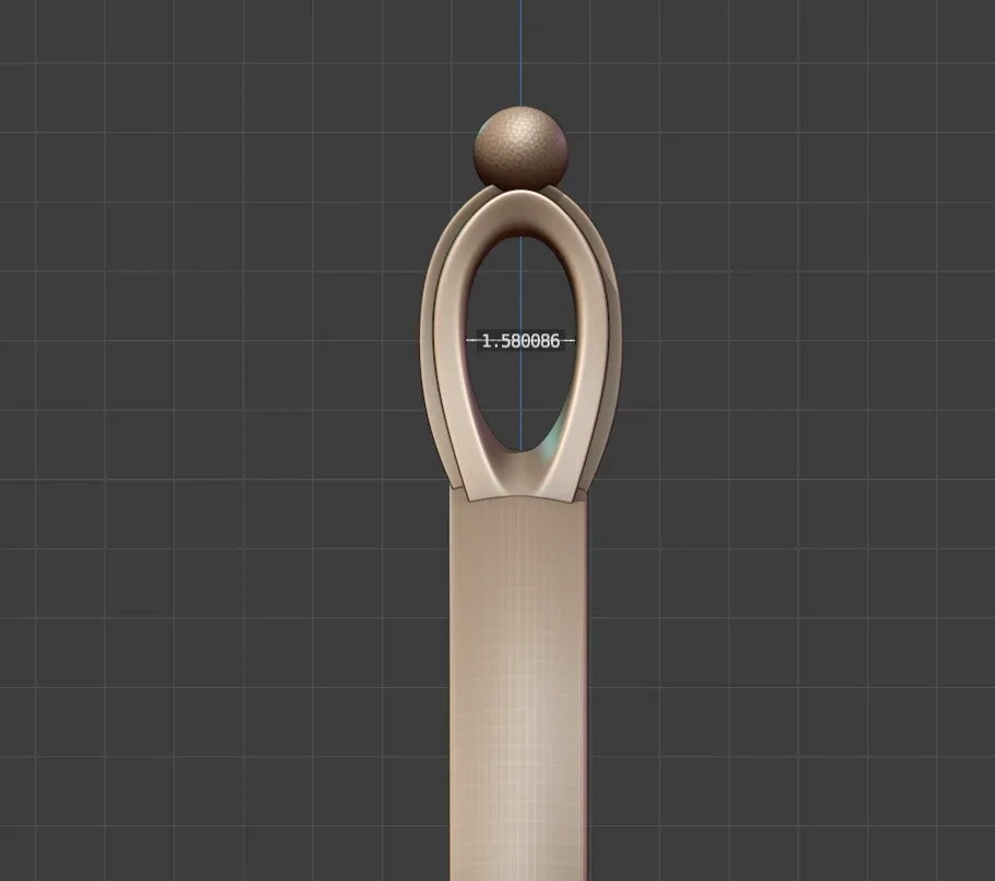 Empty Pendant III - 3D Print Ready