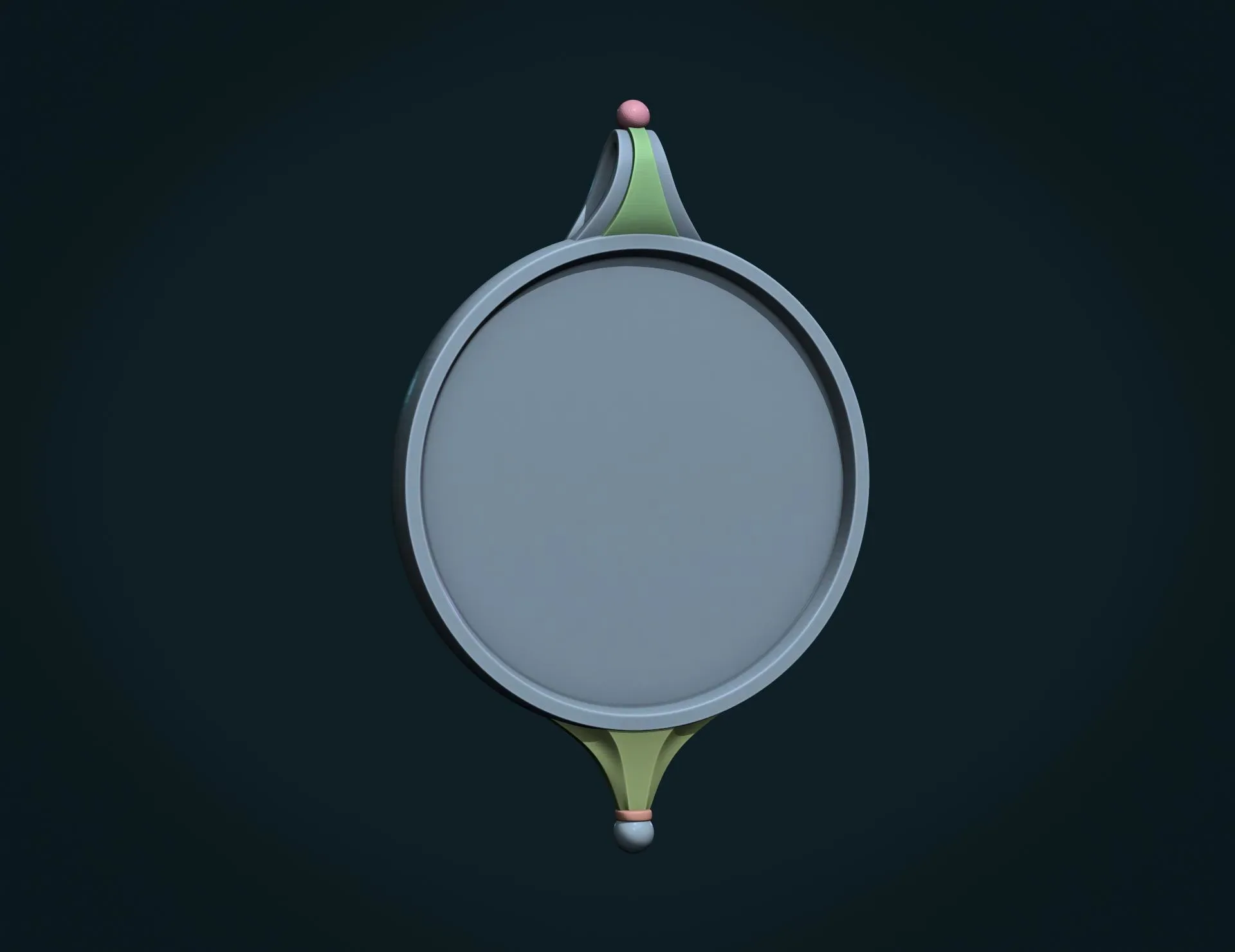 Empty Pendant III - 3D Print Ready