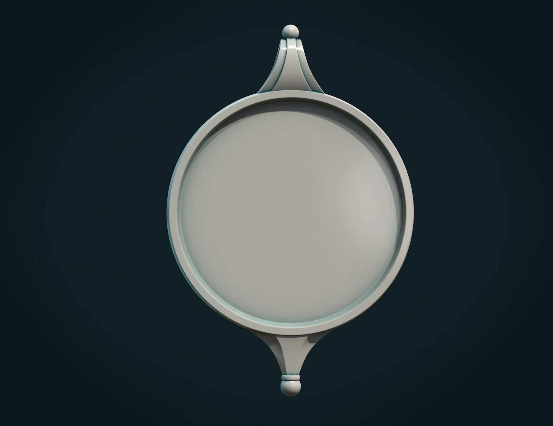 Empty Pendant III - 3D Print Ready