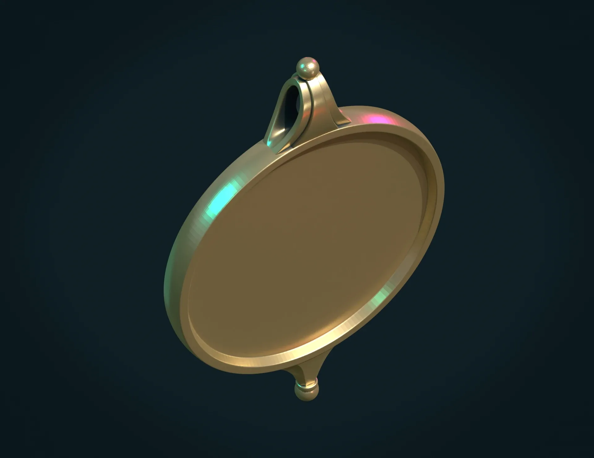 Empty Pendant III - 3D Print Ready