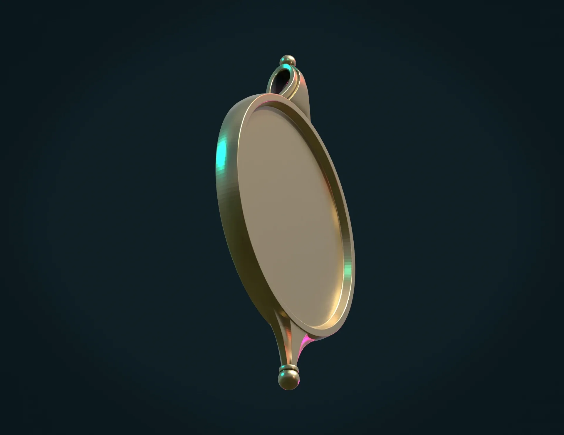 Empty Pendant III - 3D Print Ready