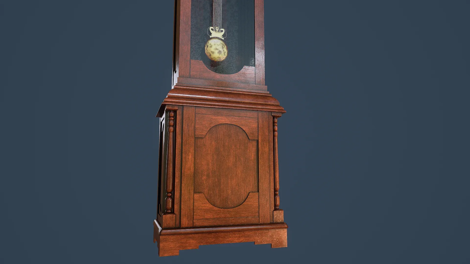 Rigged Grandfather Clock