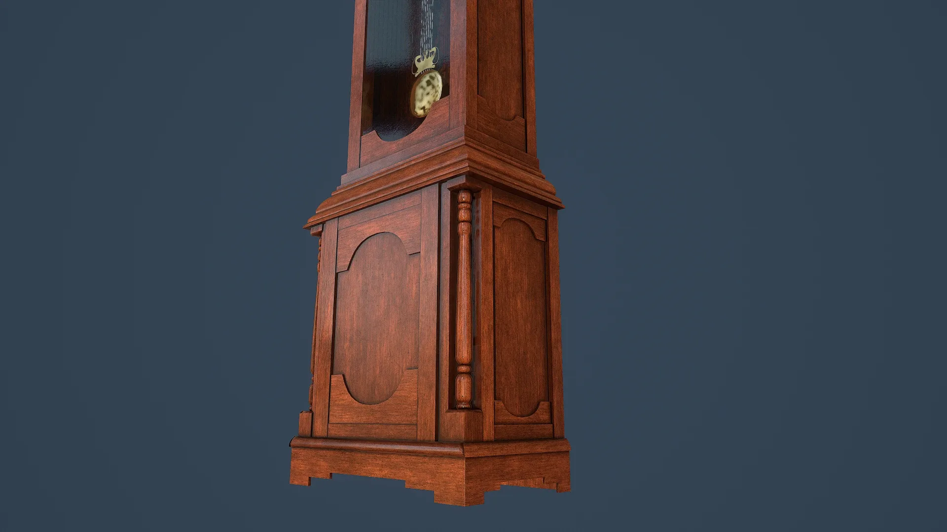 Rigged Grandfather Clock