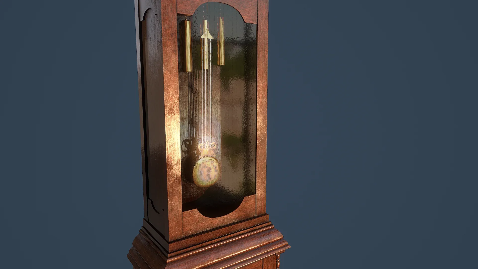 Rigged Grandfather Clock