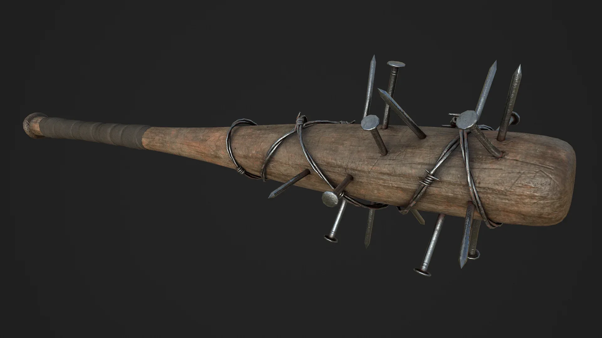 Barbed Baseball Bat Weapon