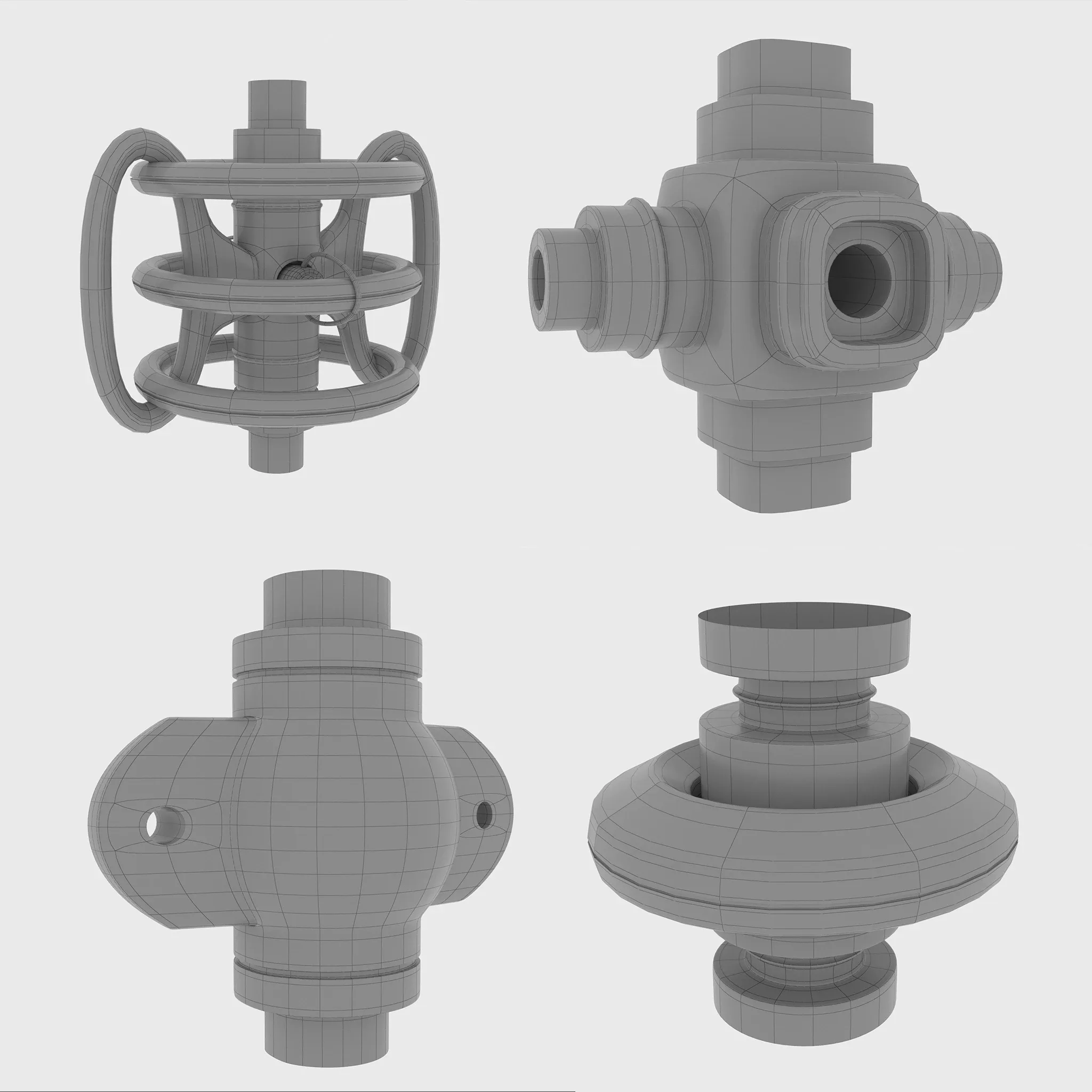 100 Sci-Fi IMM Curve Brushe's VOL 2 ( Hoses And Tubes And Cables And Chains )