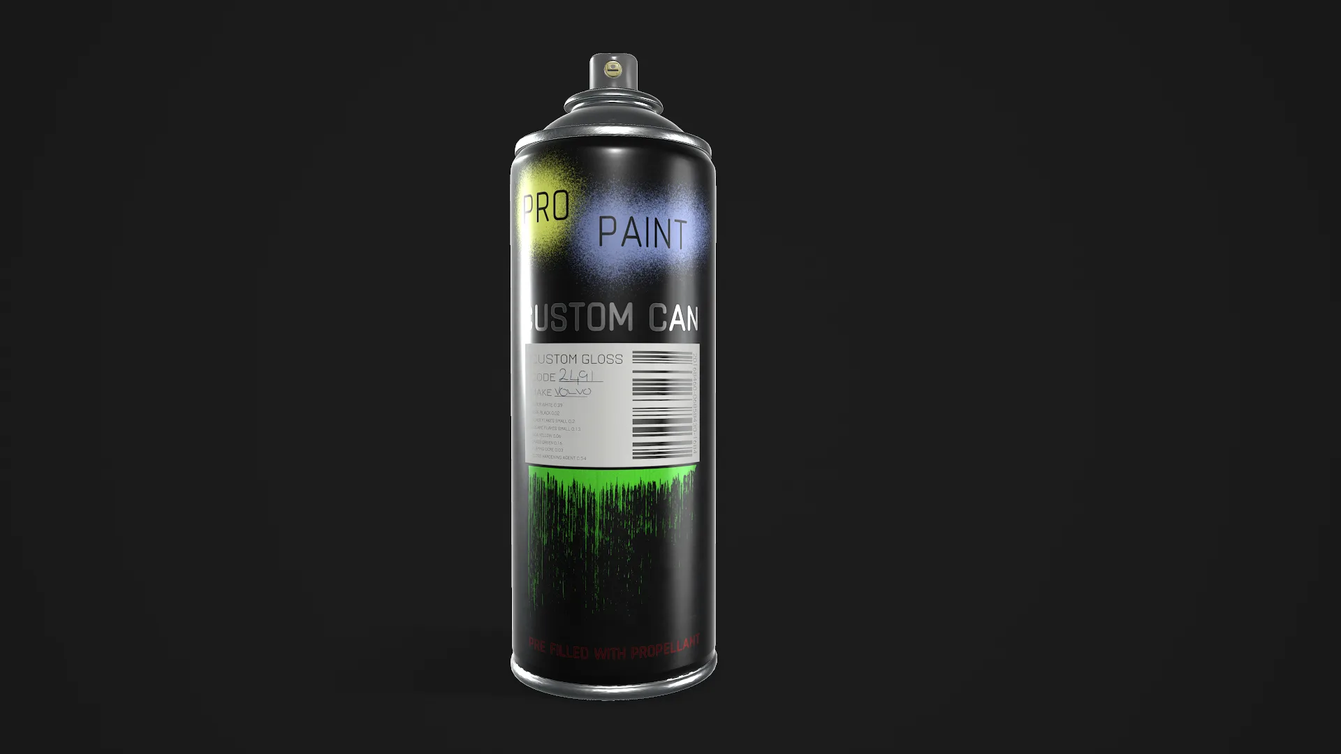 Spray Paint Can