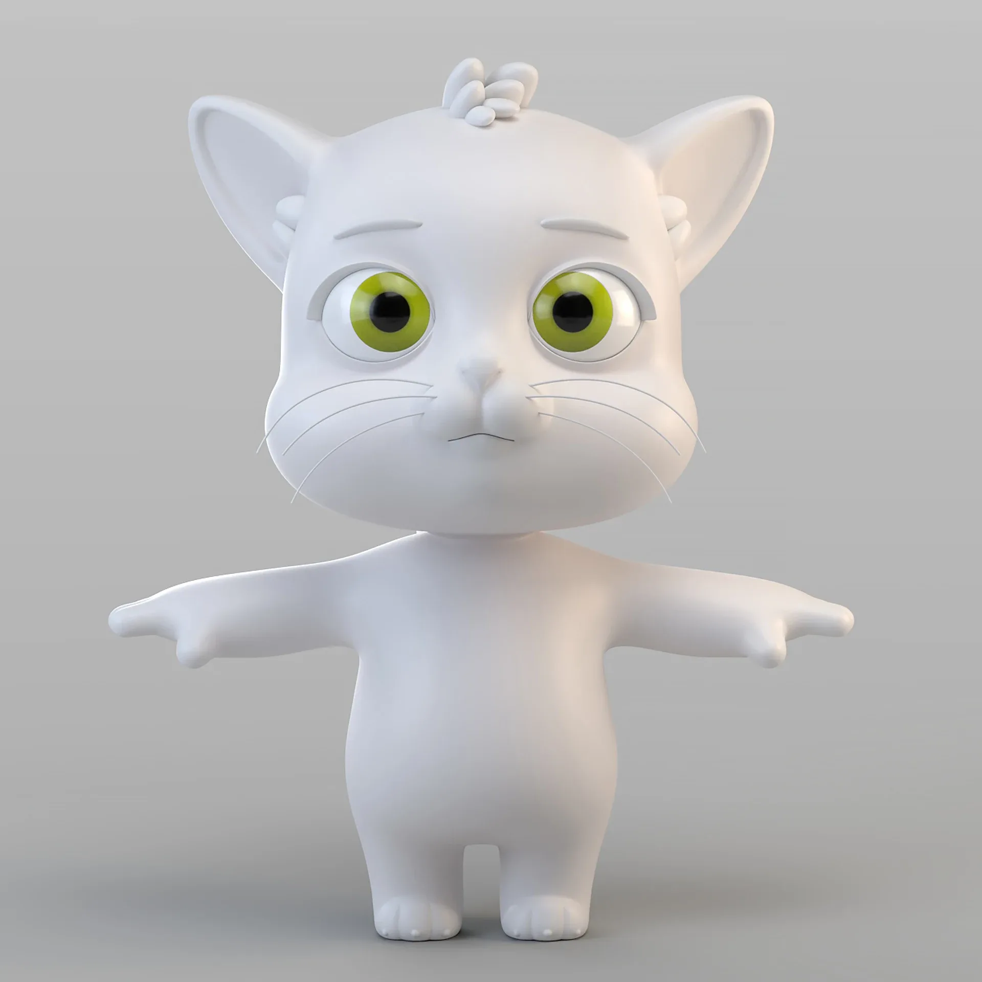 Cartoon Biped Cat