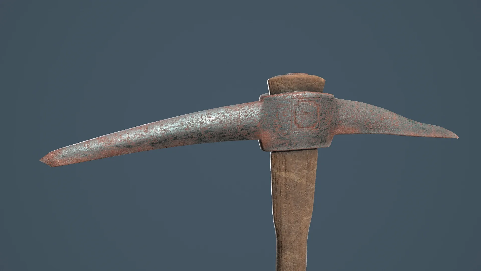 Old Rusty Pickaxe