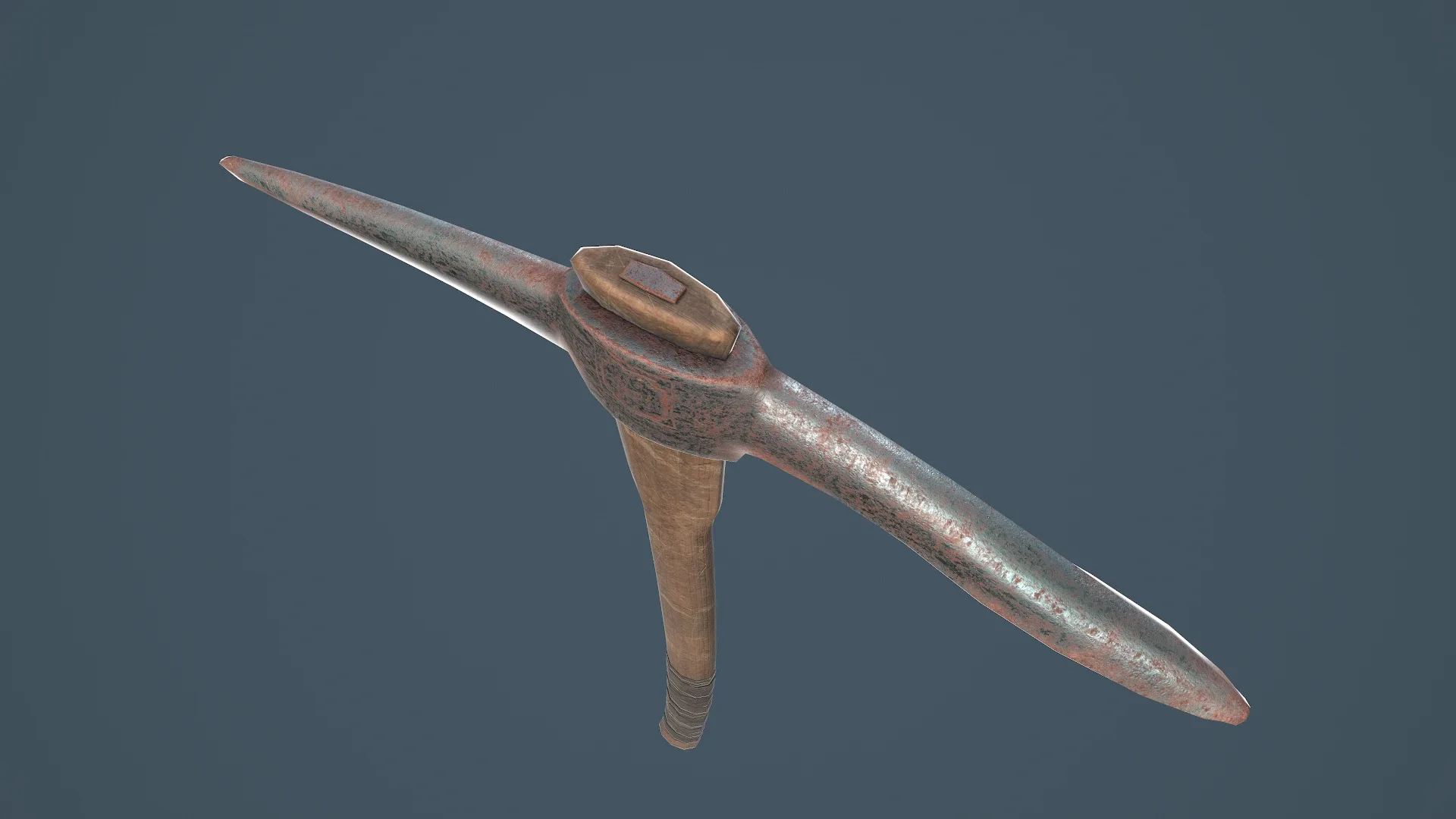 Old Rusty Pickaxe