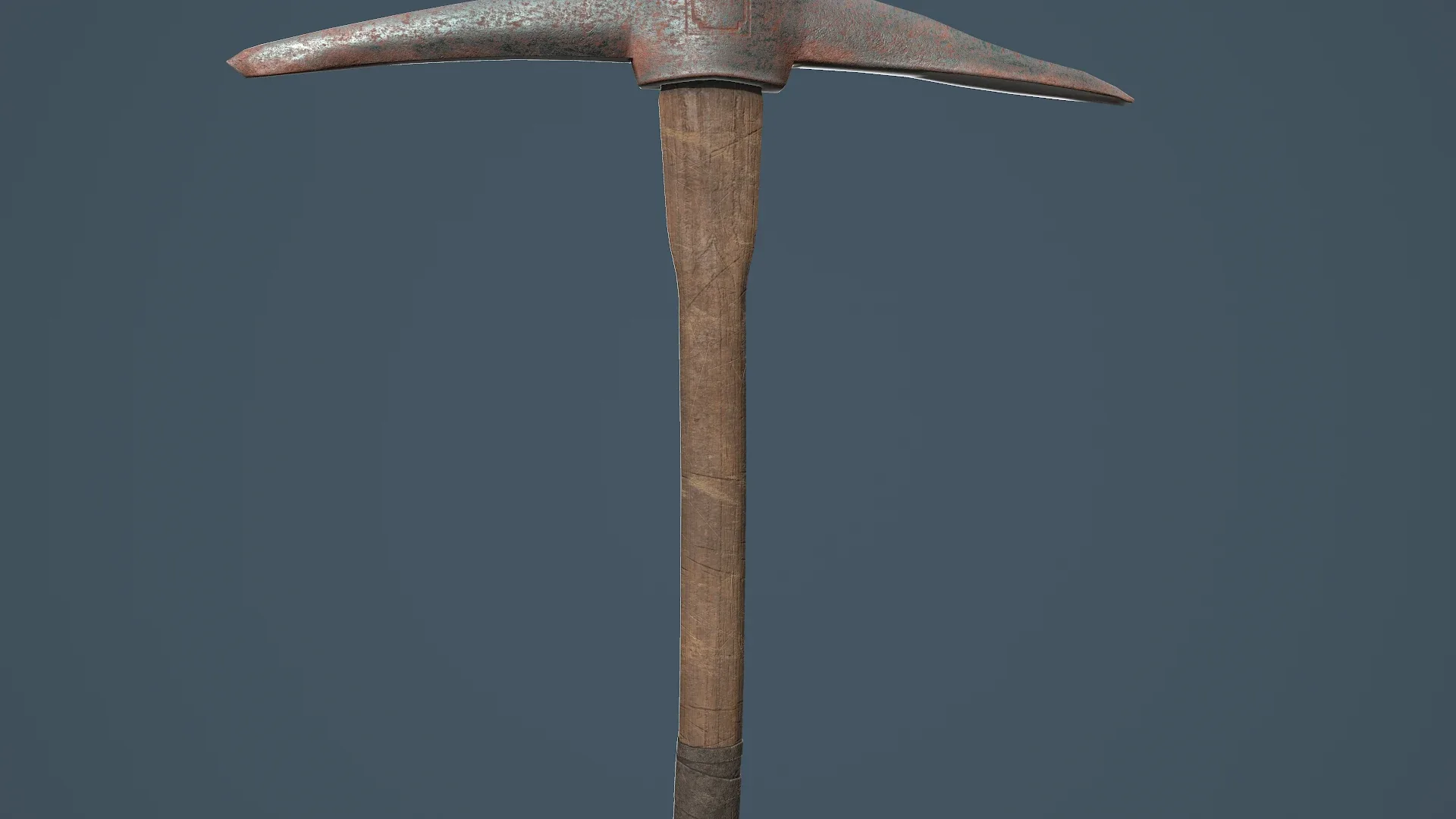 Old Rusty Pickaxe