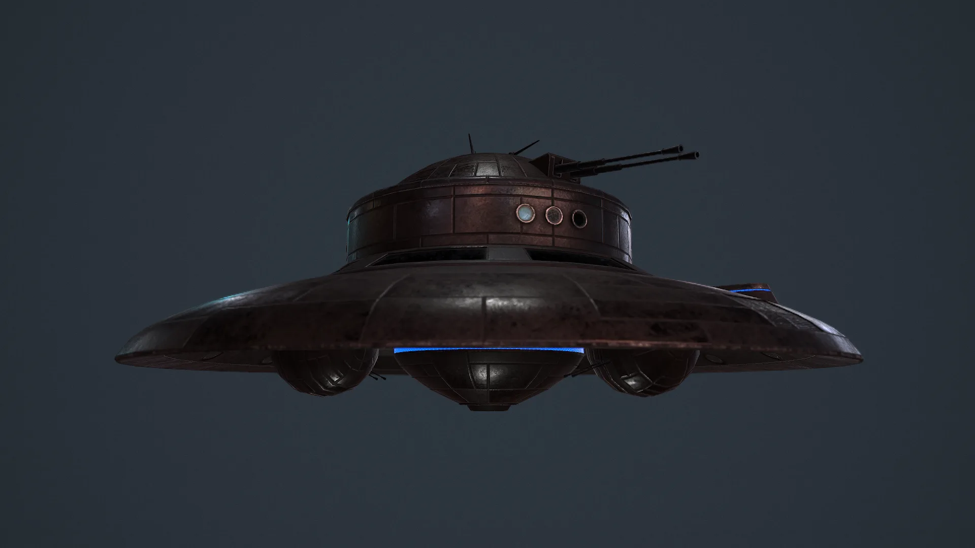 Nazi UFO Haunebu II