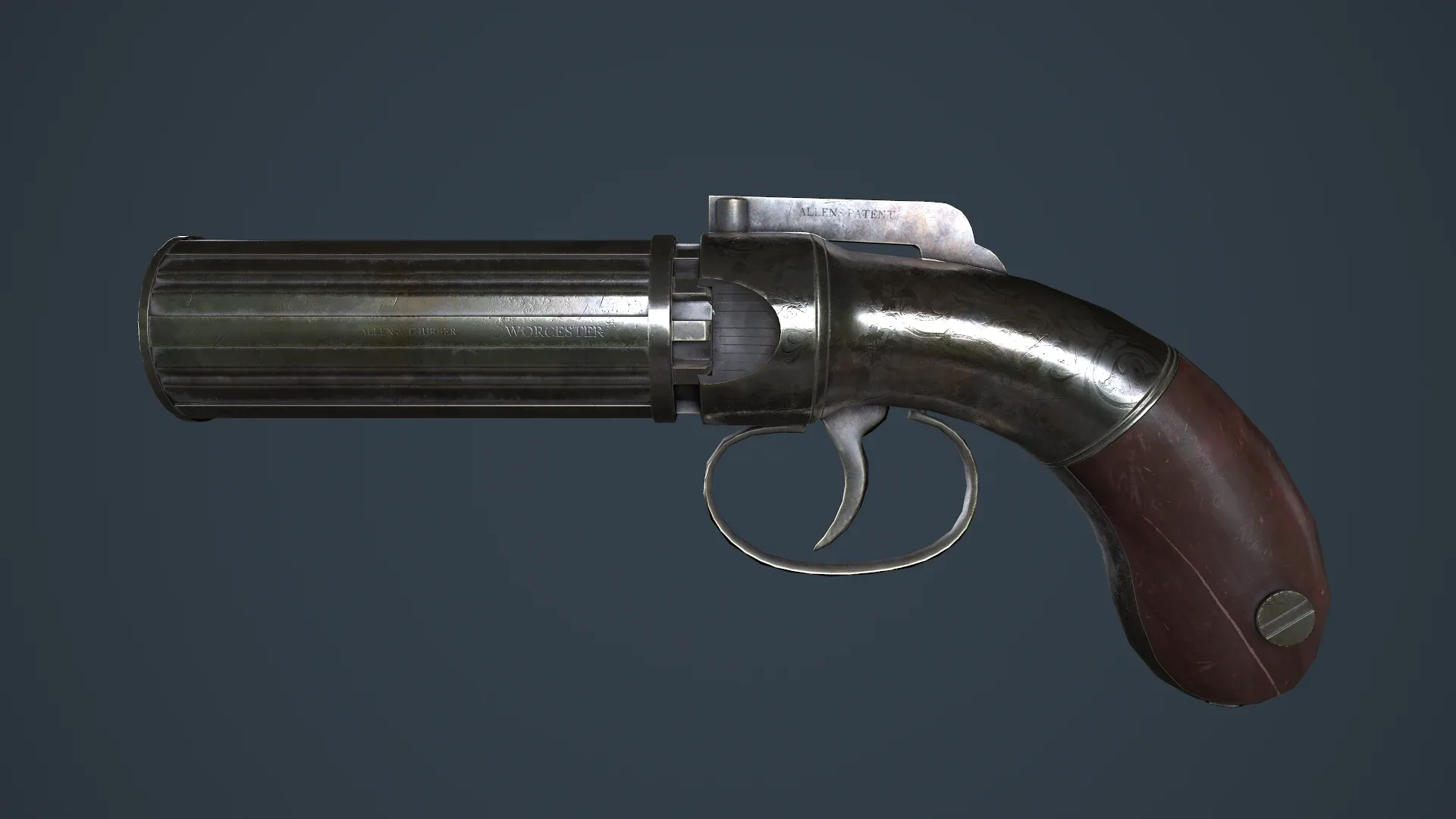 Pepperbox Revolver