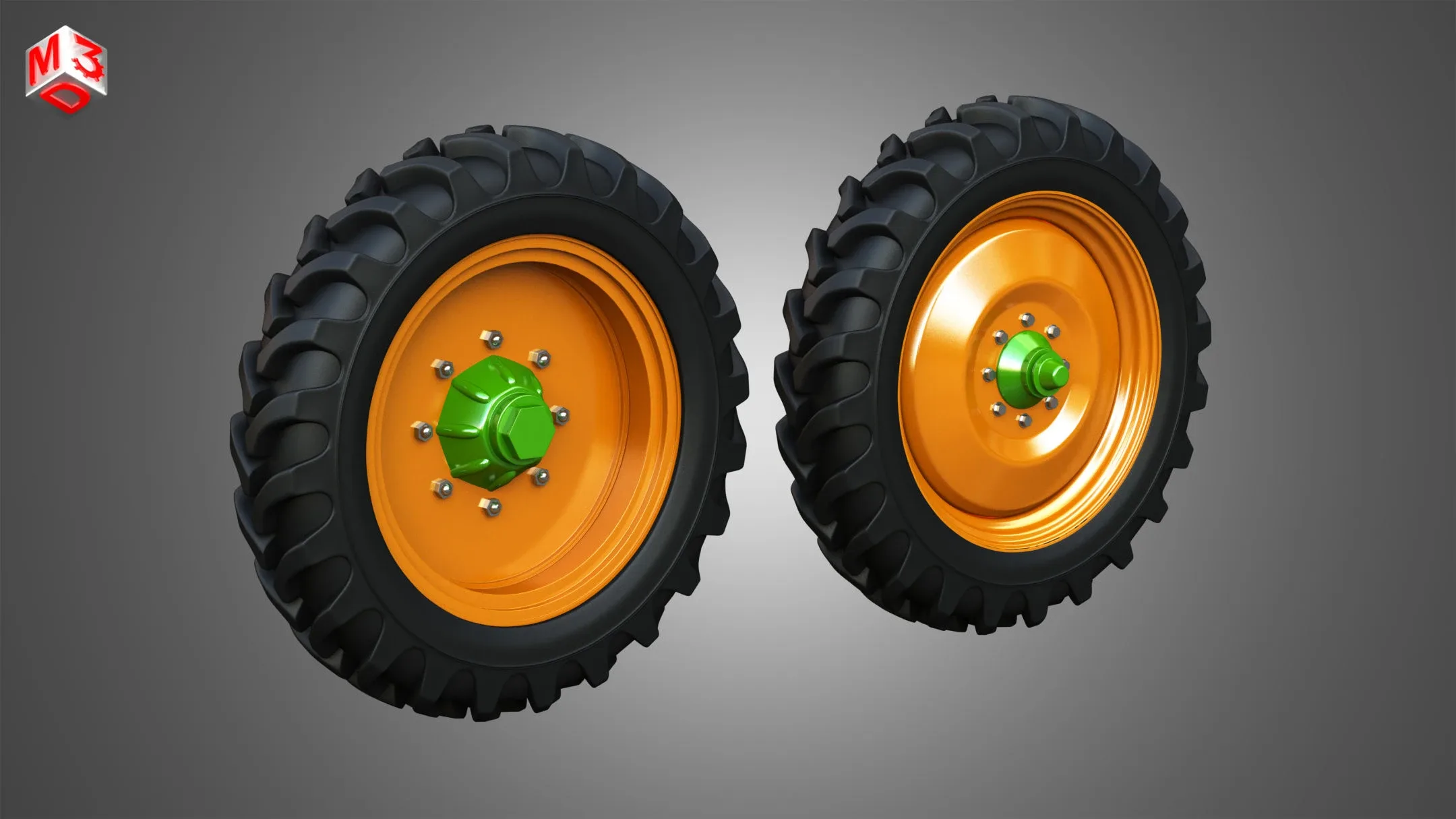 Tractor Tires & Rims - T08