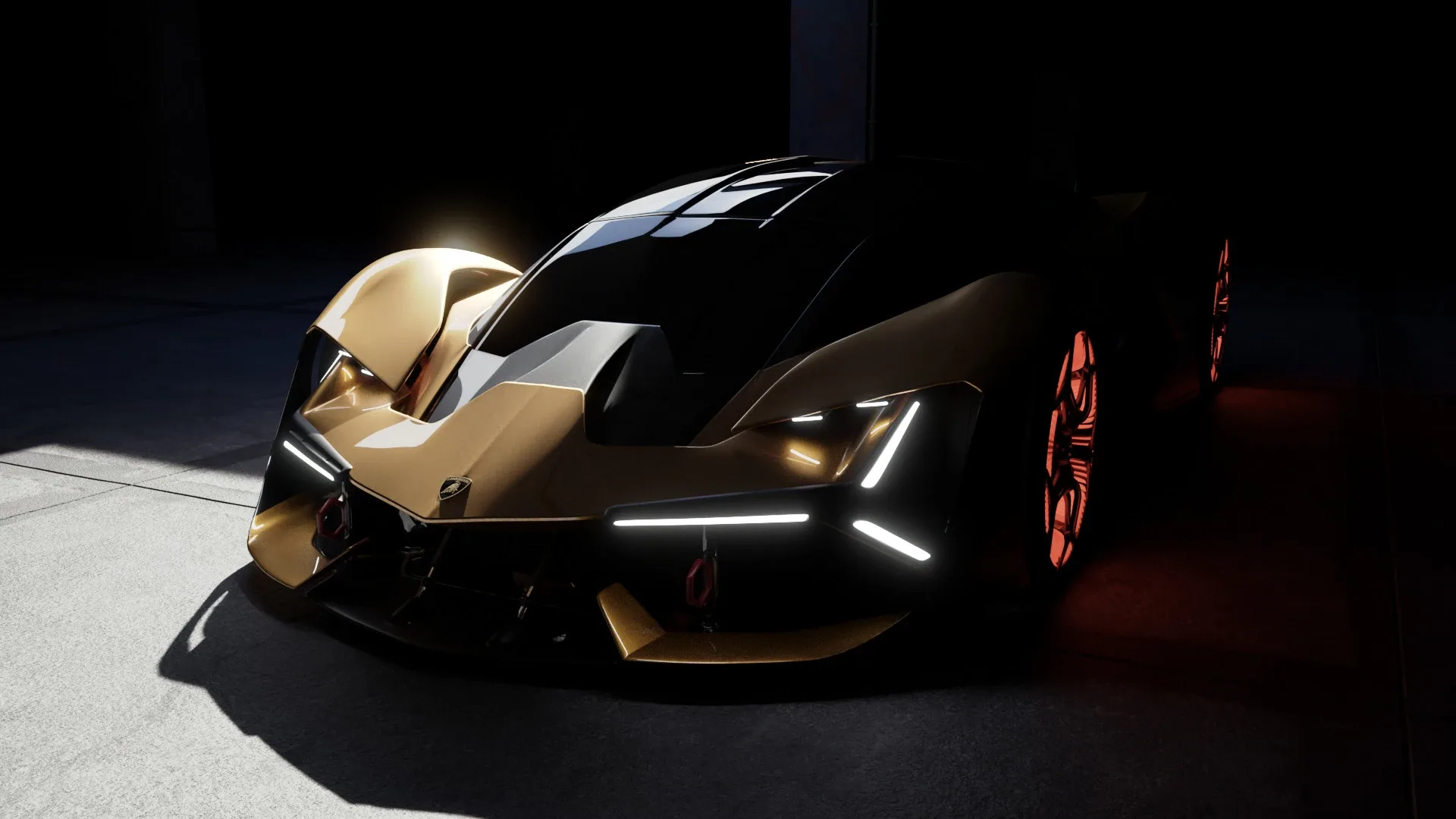 Lamborghini Terzo Millennio - Garage Location