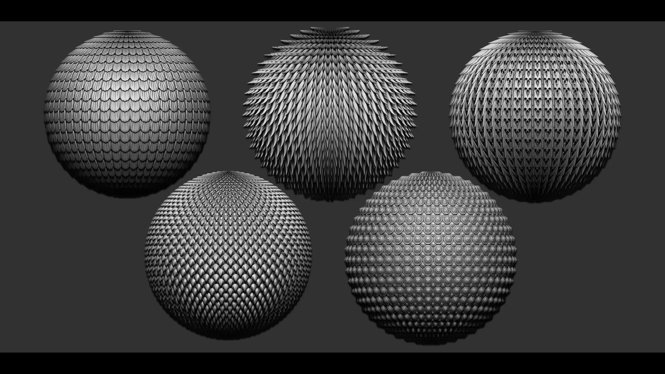 Zbrush - Scales Nanomesh + Meshes