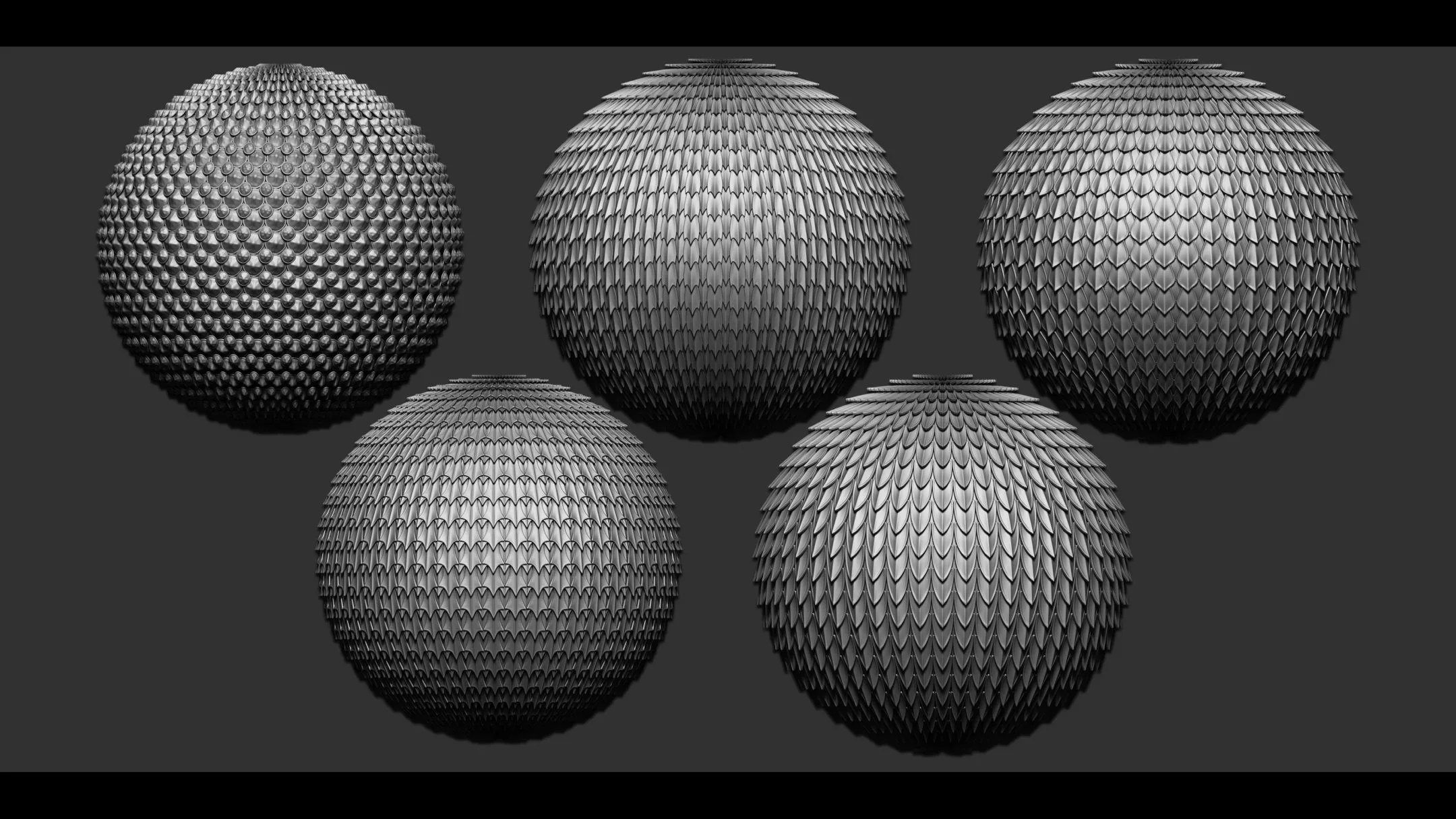 Zbrush - Scales Nanomesh + Meshes