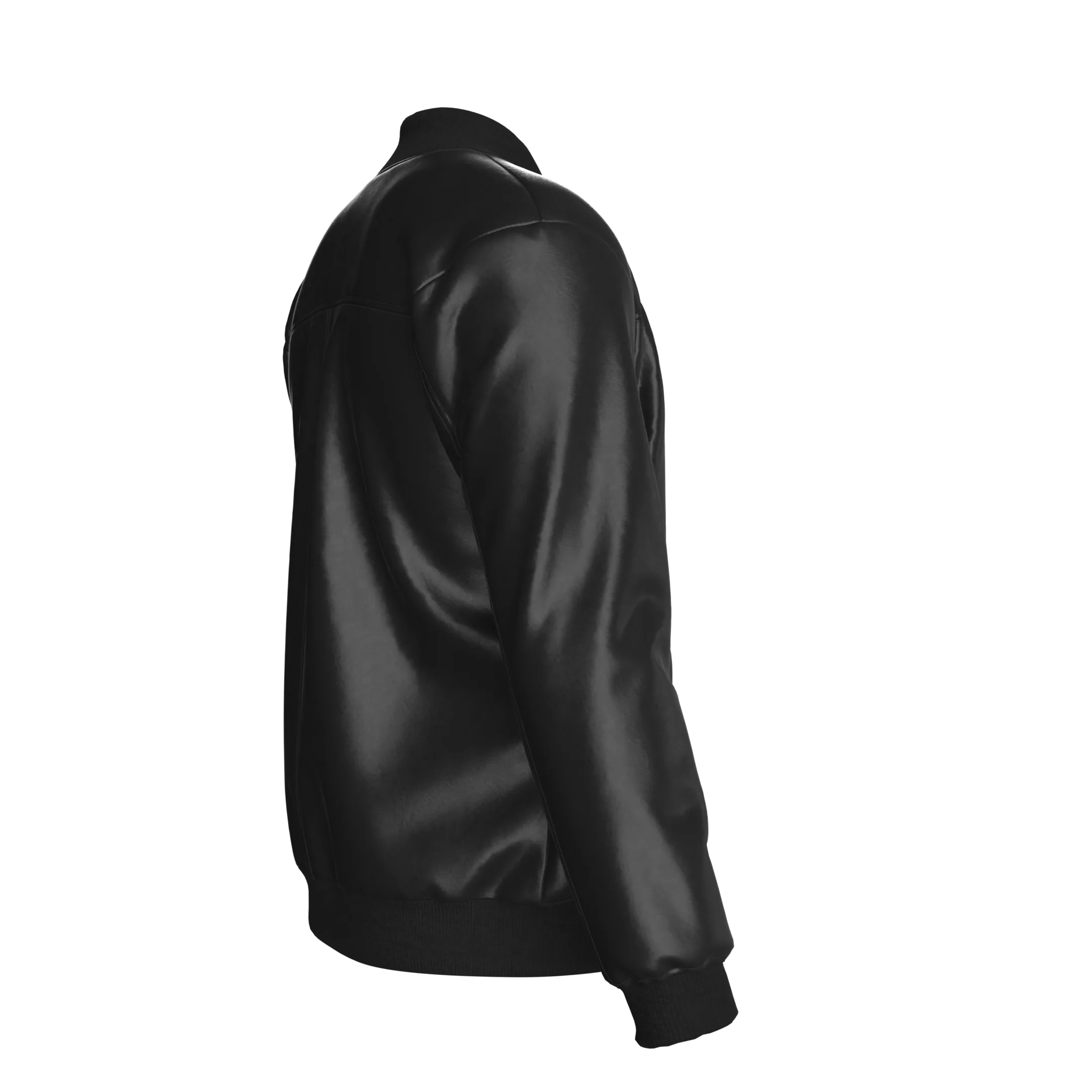 Leather Bomber Jacket, Marvelous Designer, Clo3d