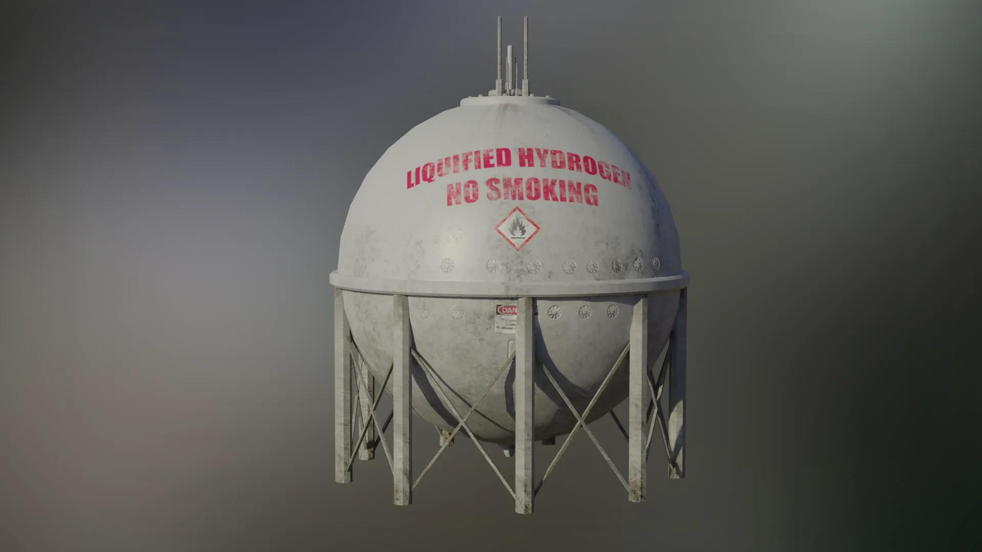 Industrial Liquid Hydrogen Spherical Storage Tank