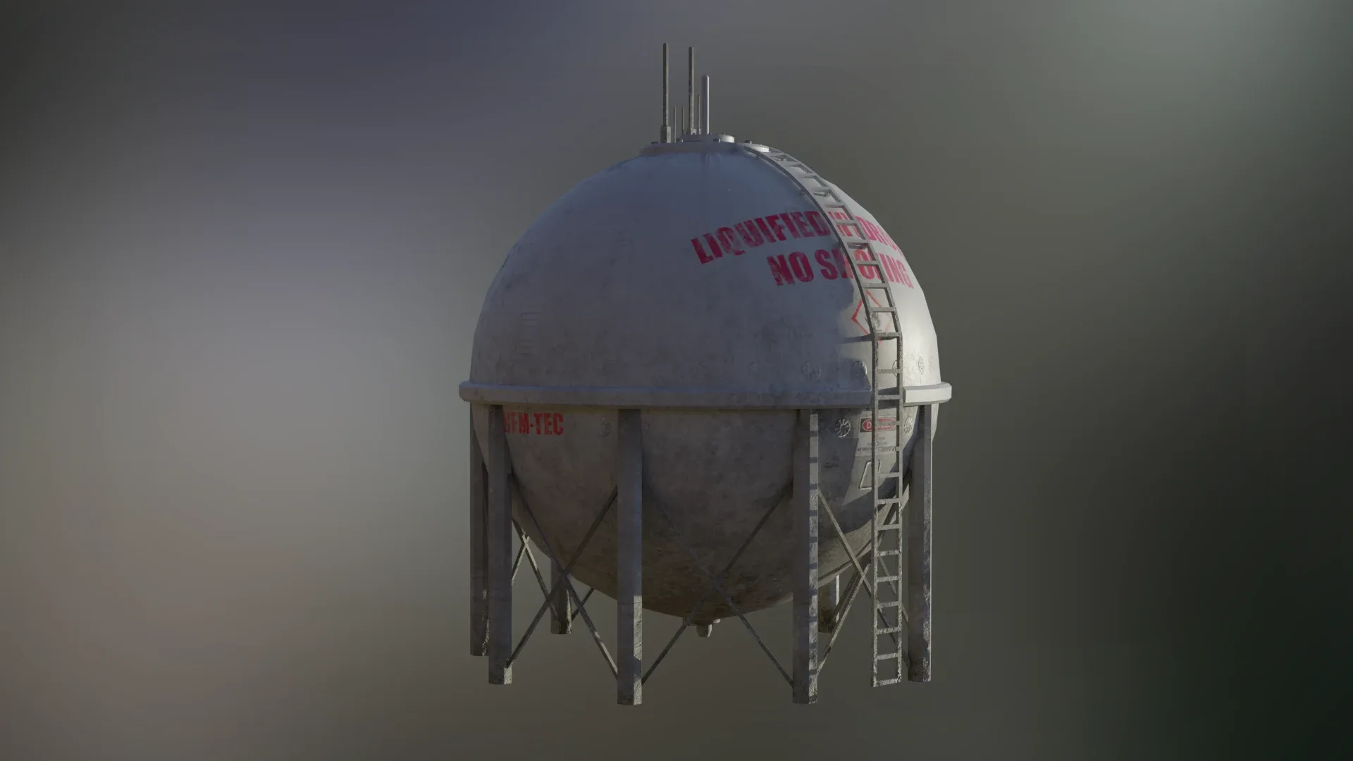 Industrial Liquid Hydrogen Spherical Storage Tank