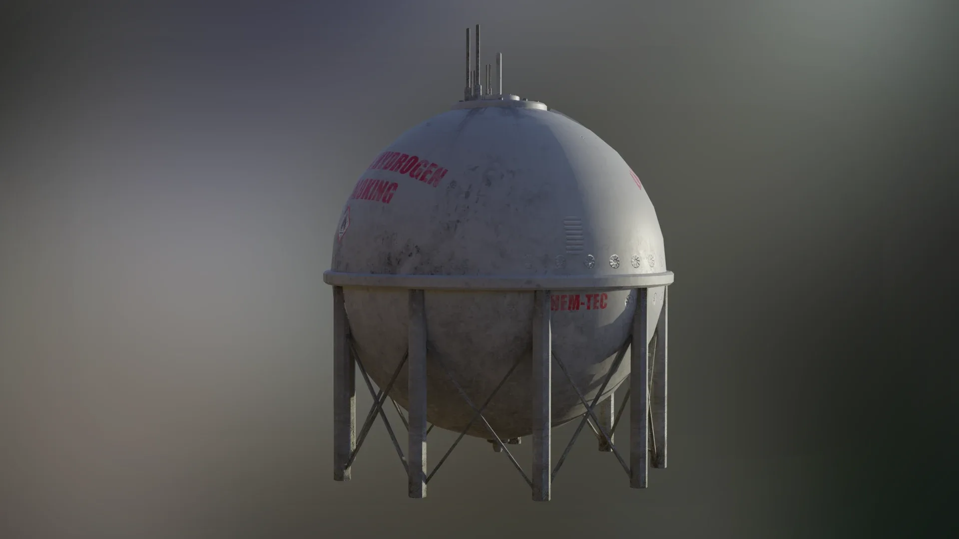 Industrial Liquid Hydrogen Spherical Storage Tank