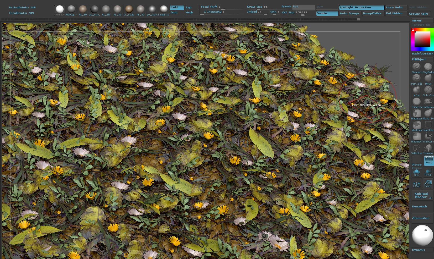 Creating Forest Grounds for Environments with ZBrush Tutorial