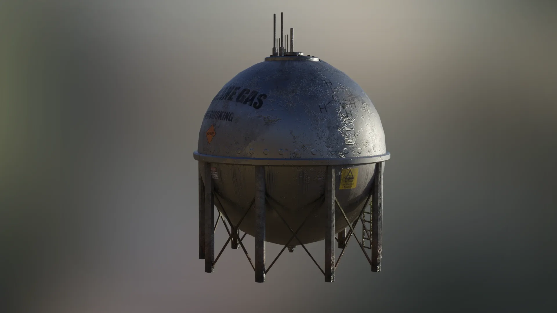 Industrial Methane Gas Spherical Storage Tank