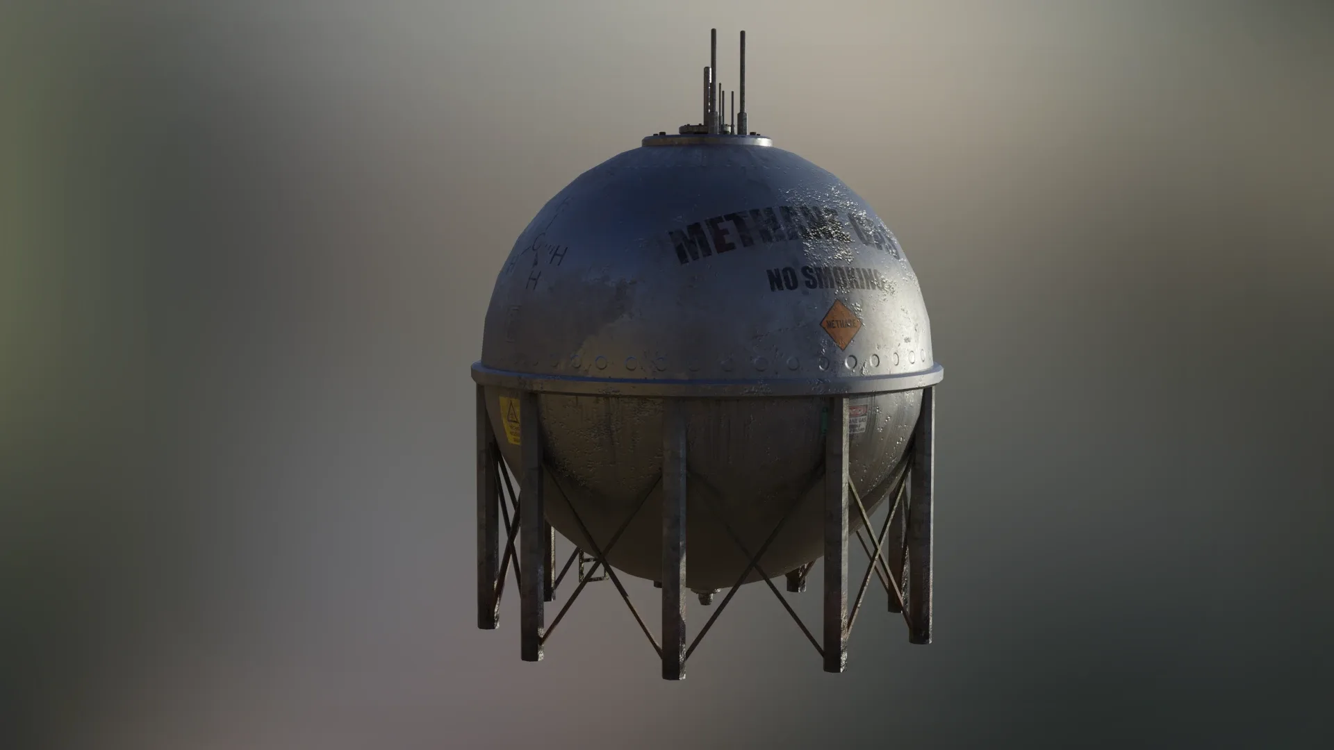 Industrial Methane Gas Spherical Storage Tank