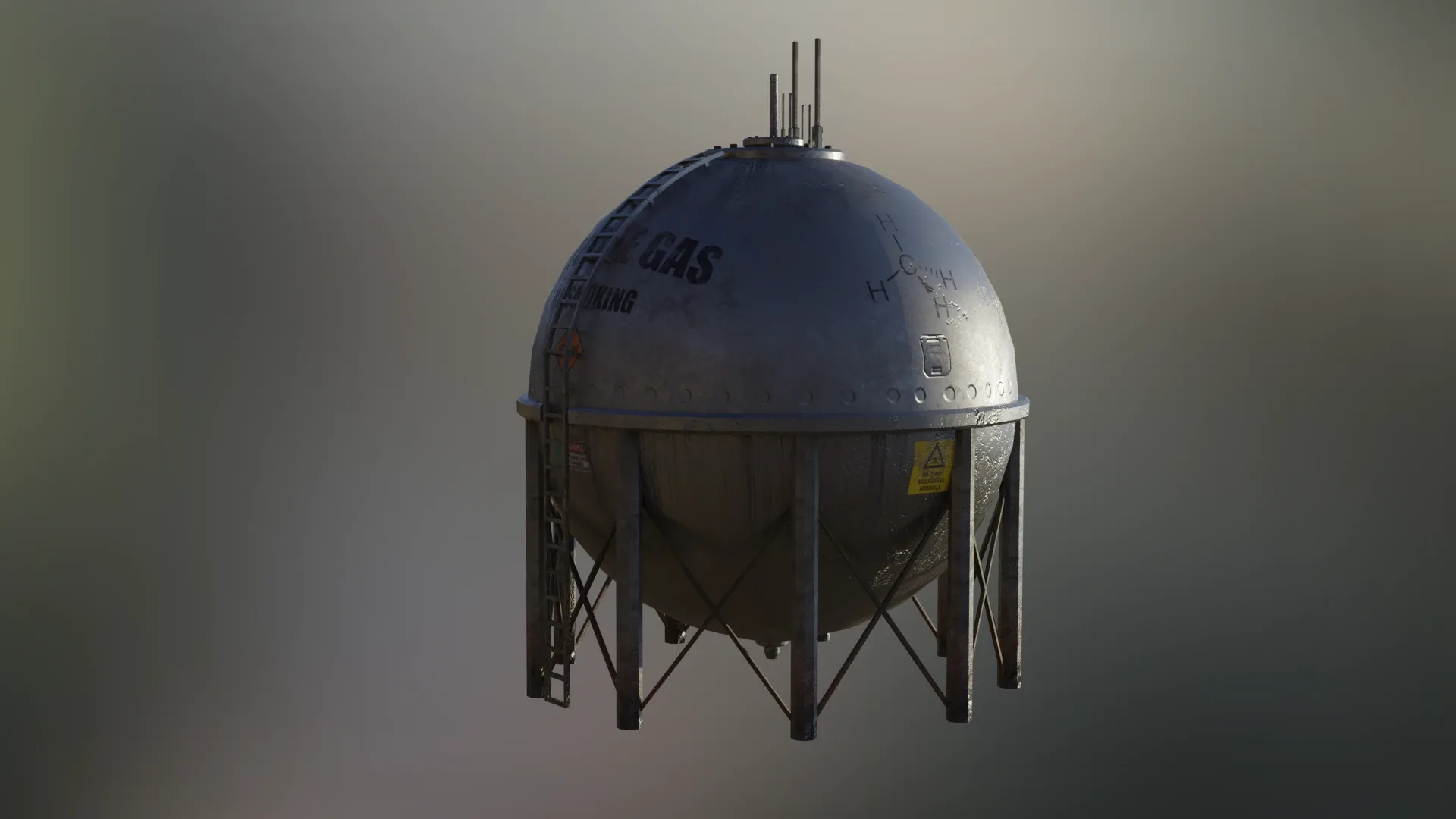 Industrial Methane Gas Spherical Storage Tank