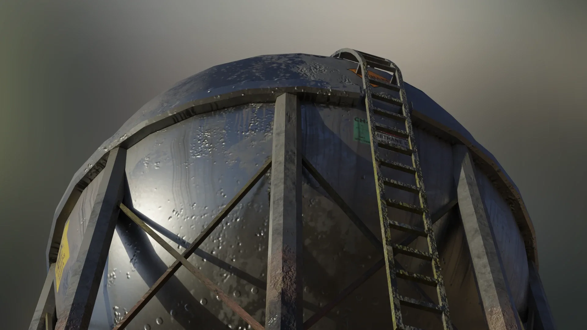 Industrial Methane Gas Spherical Storage Tank