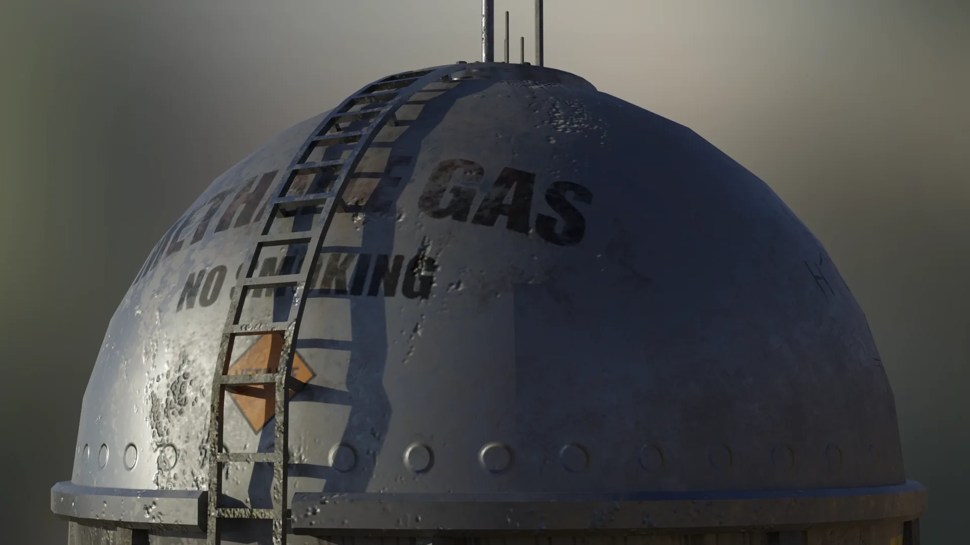 Industrial Methane Gas Spherical Storage Tank