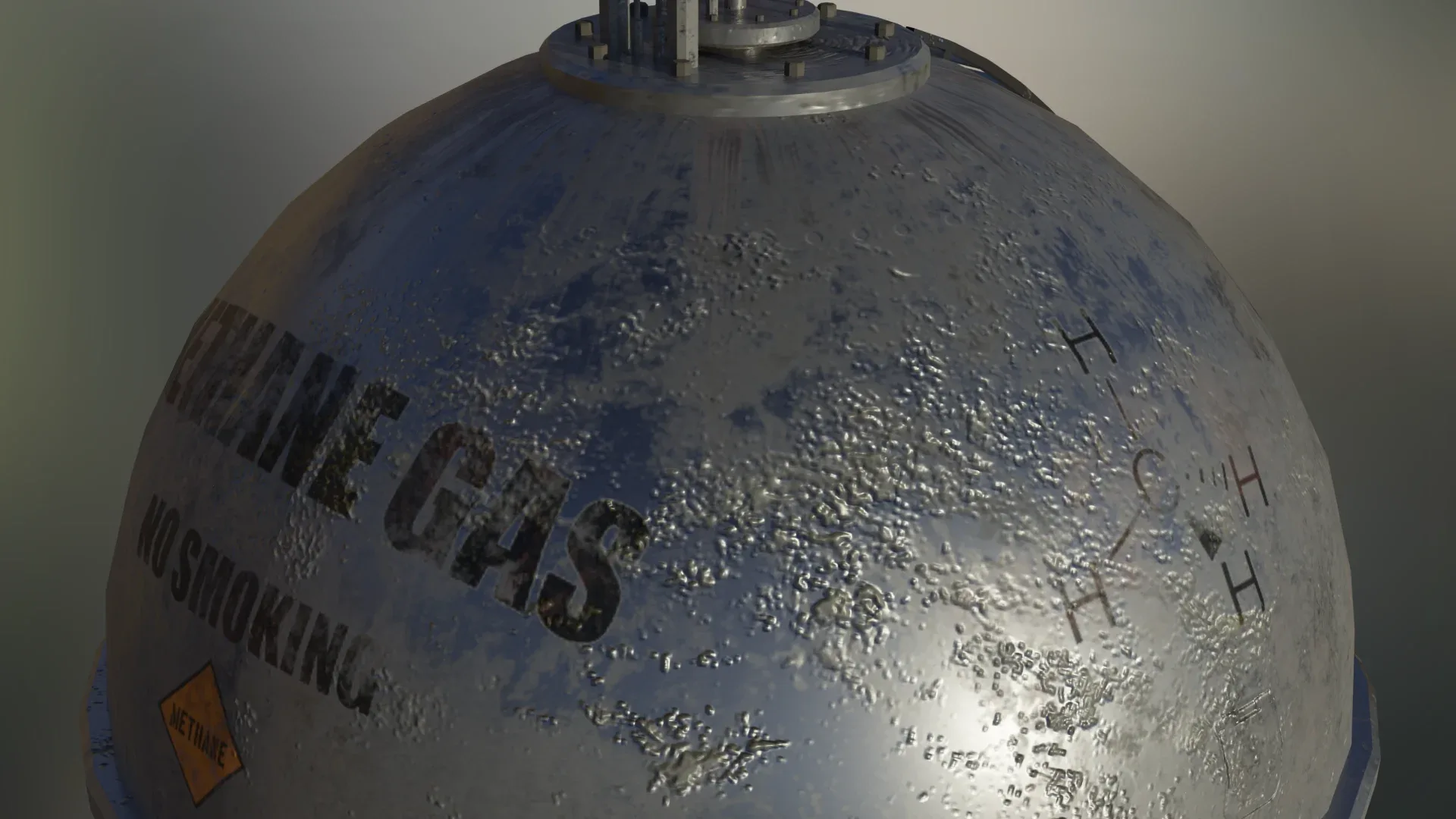 Industrial Methane Gas Spherical Storage Tank