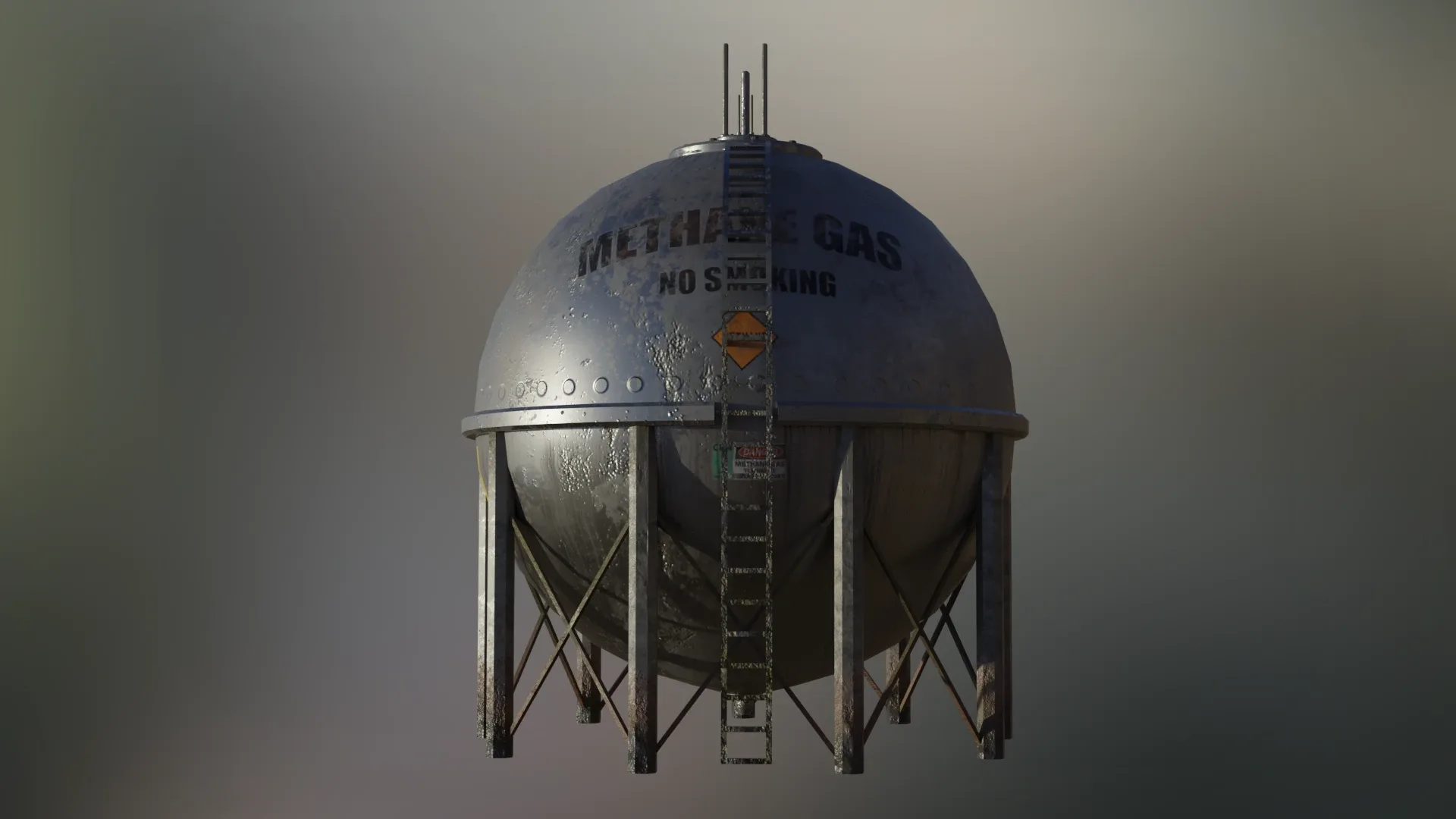 Industrial Methane Gas Spherical Storage Tank