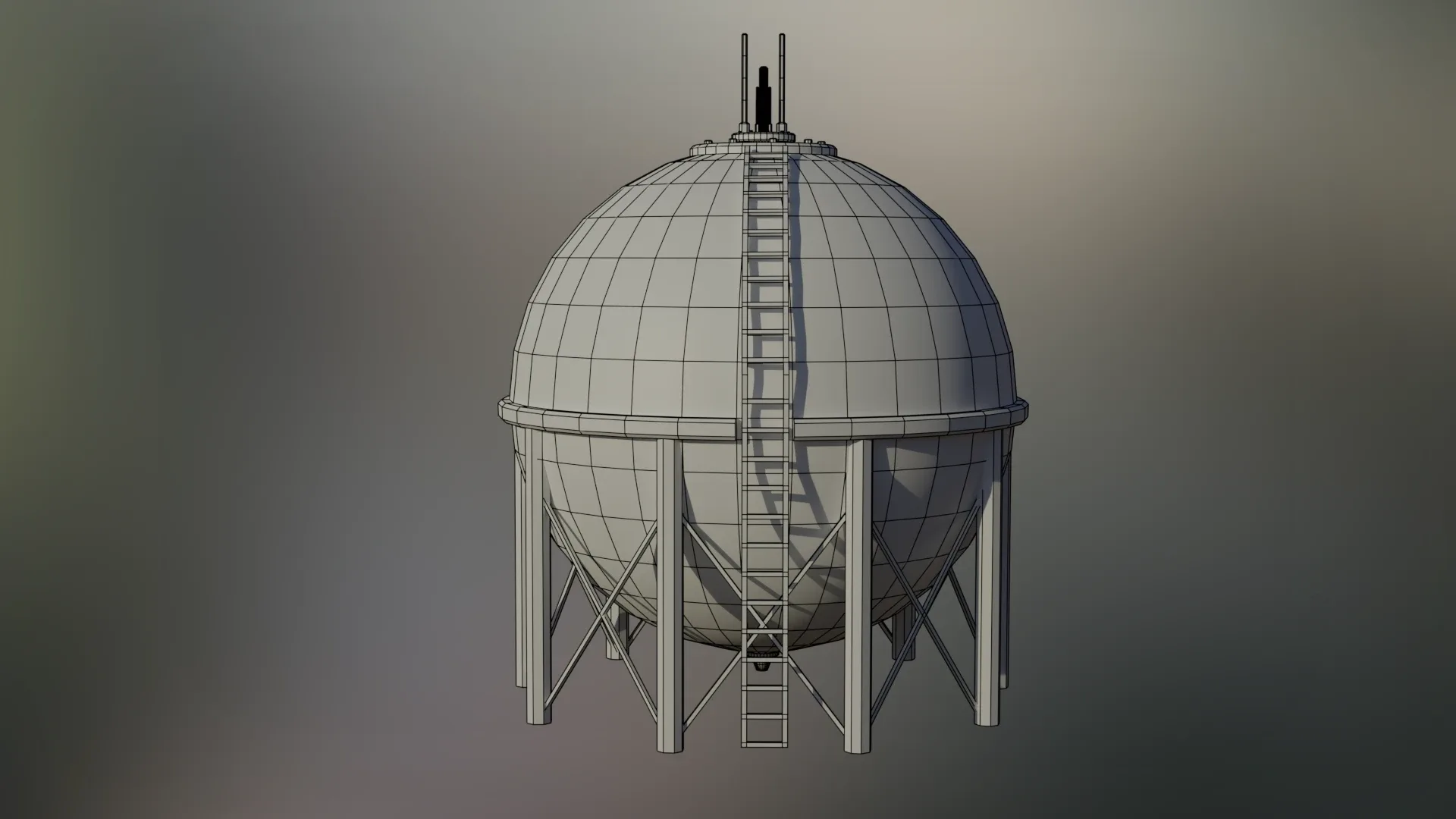 Industrial Methane Gas Spherical Storage Tank