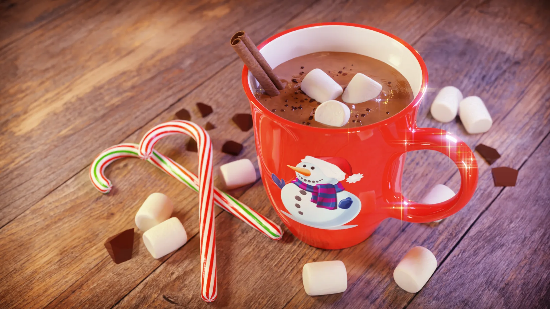 Hot Cocoa (Blender Tutorial)