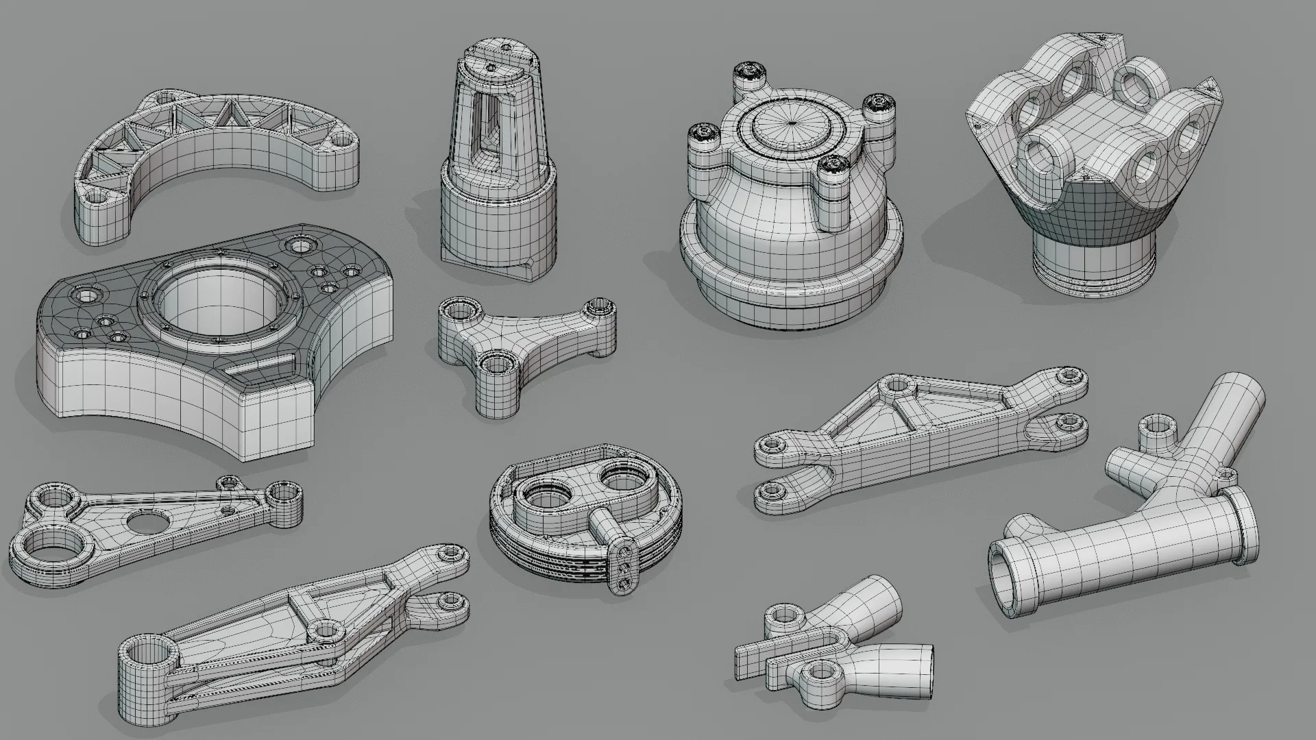 Hard Surface Industrial Kitbash Volume 2