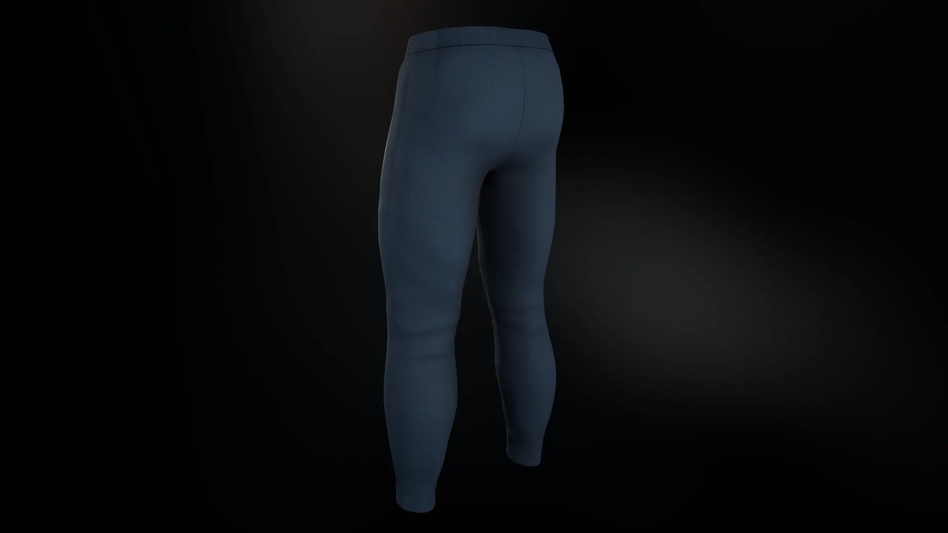 Blue Skinny Medieval Pants
