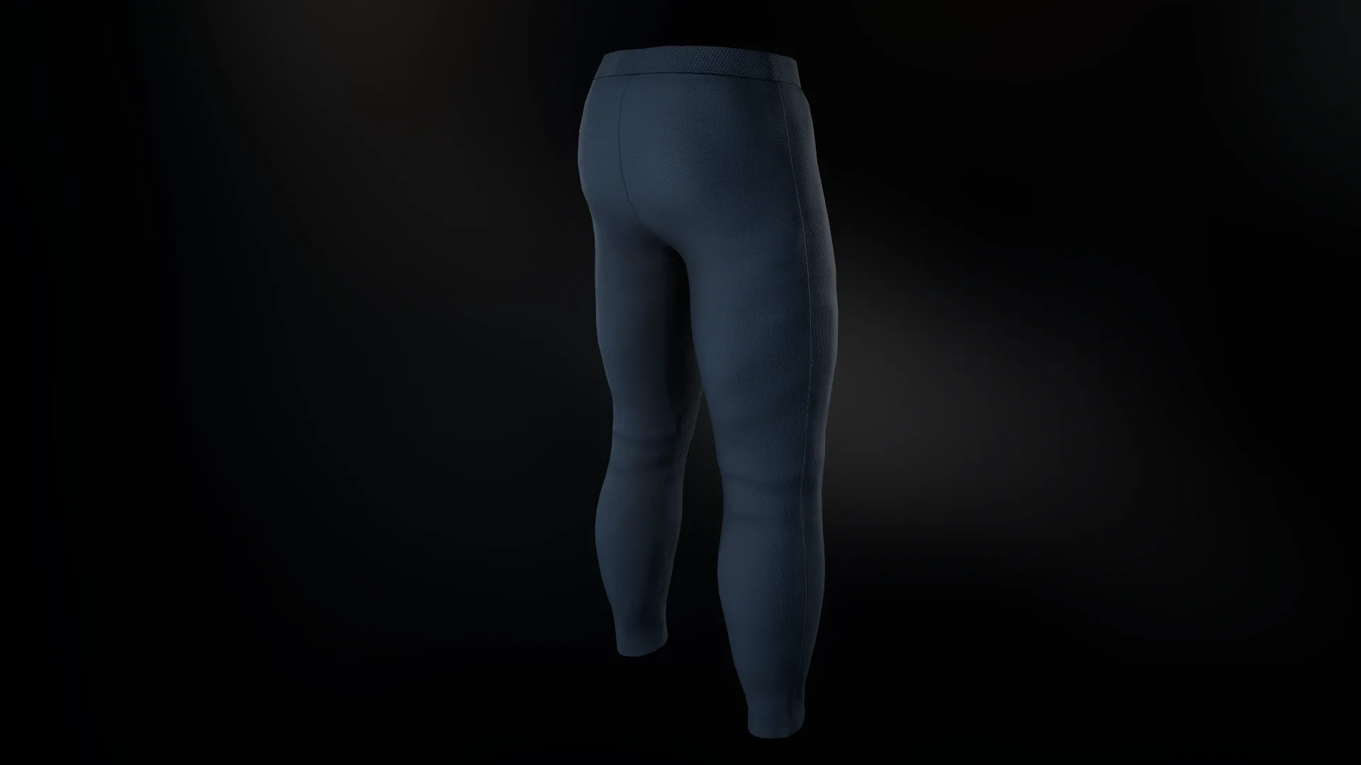 Blue Skinny Medieval Pants