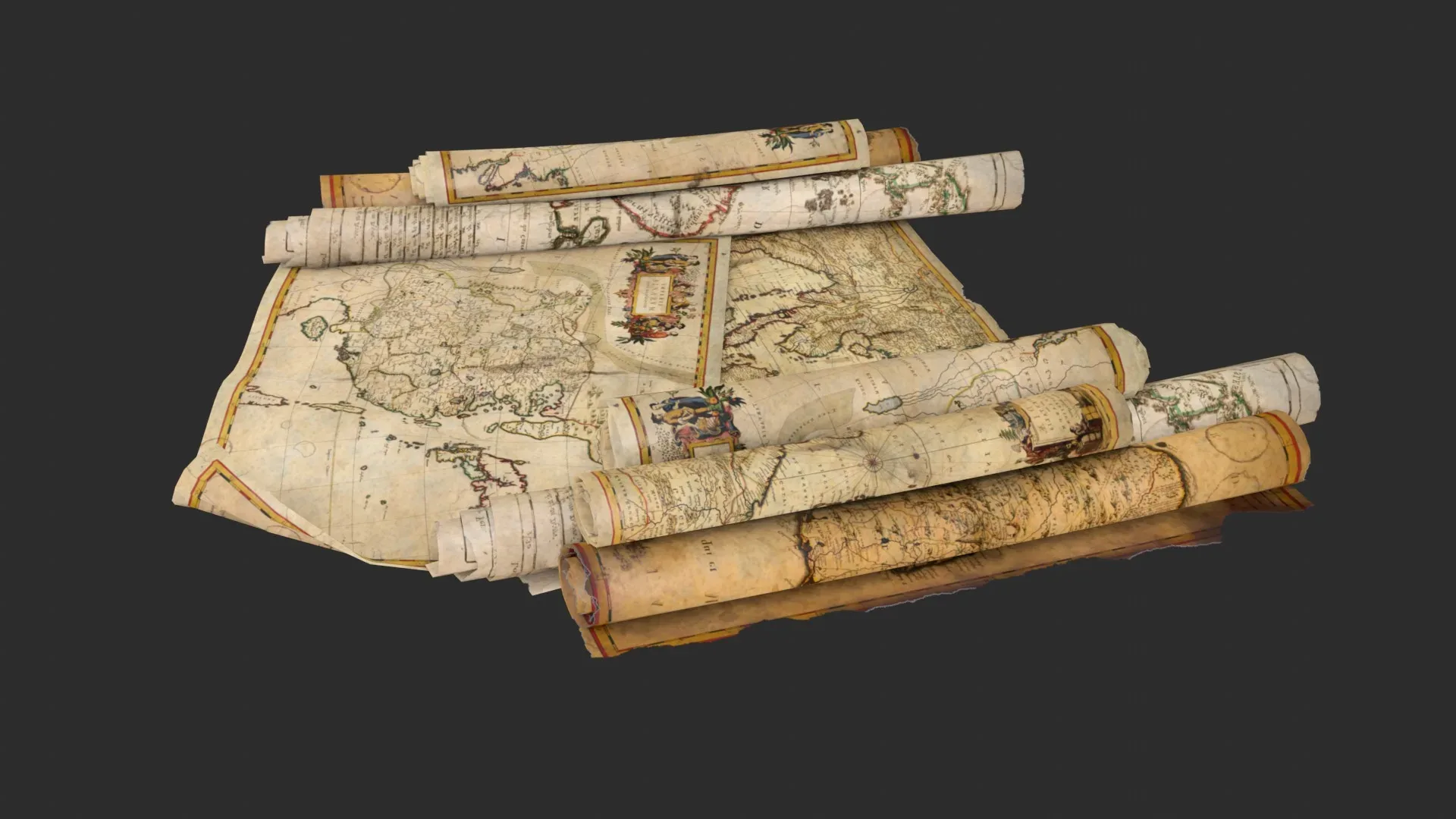 Old Asian Maps